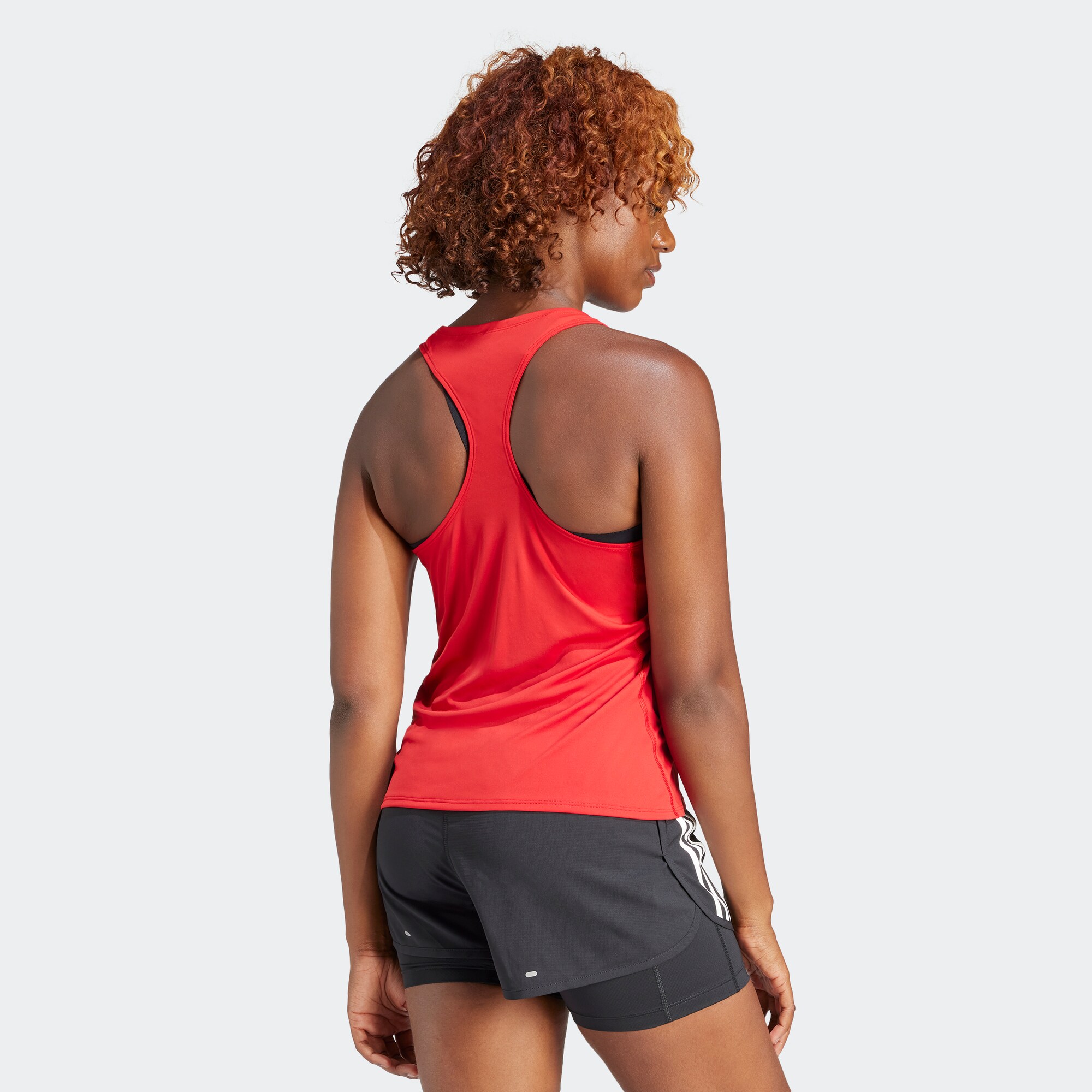 ADIDAS PERFORMANCE Top deportivo 'Adizero Essentials'  rojo / blanco – imagen 3