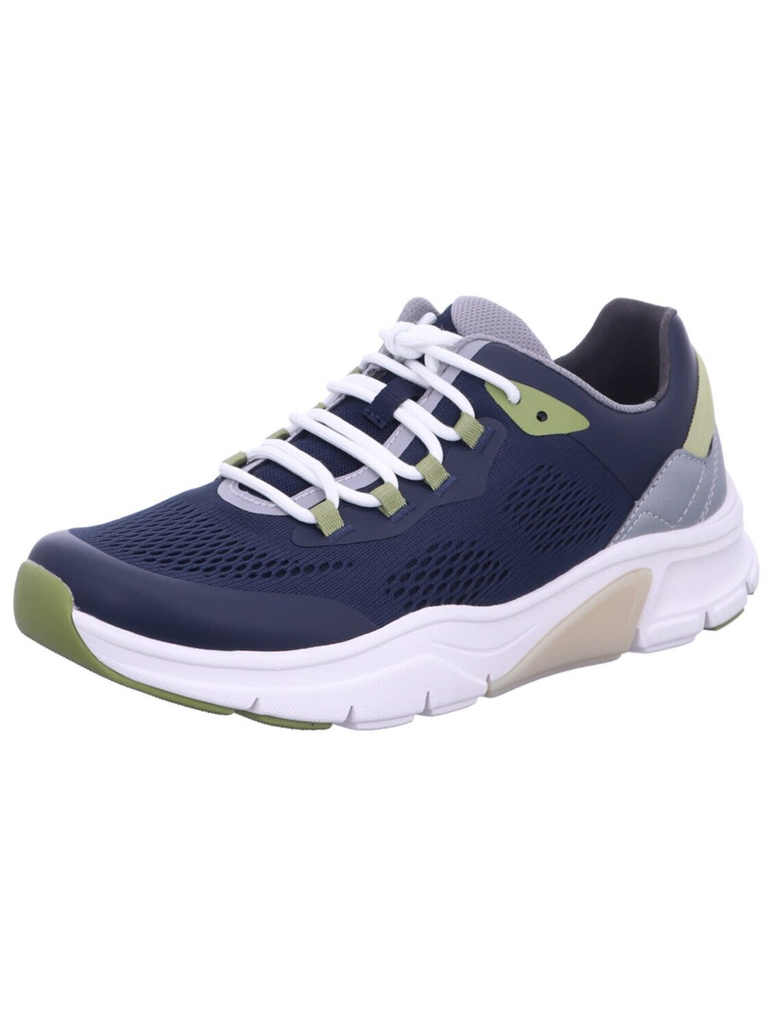 Gabor Veterschoen 'Sneaker Herren 8009.10 01 Rauleder In Blau' Blauw