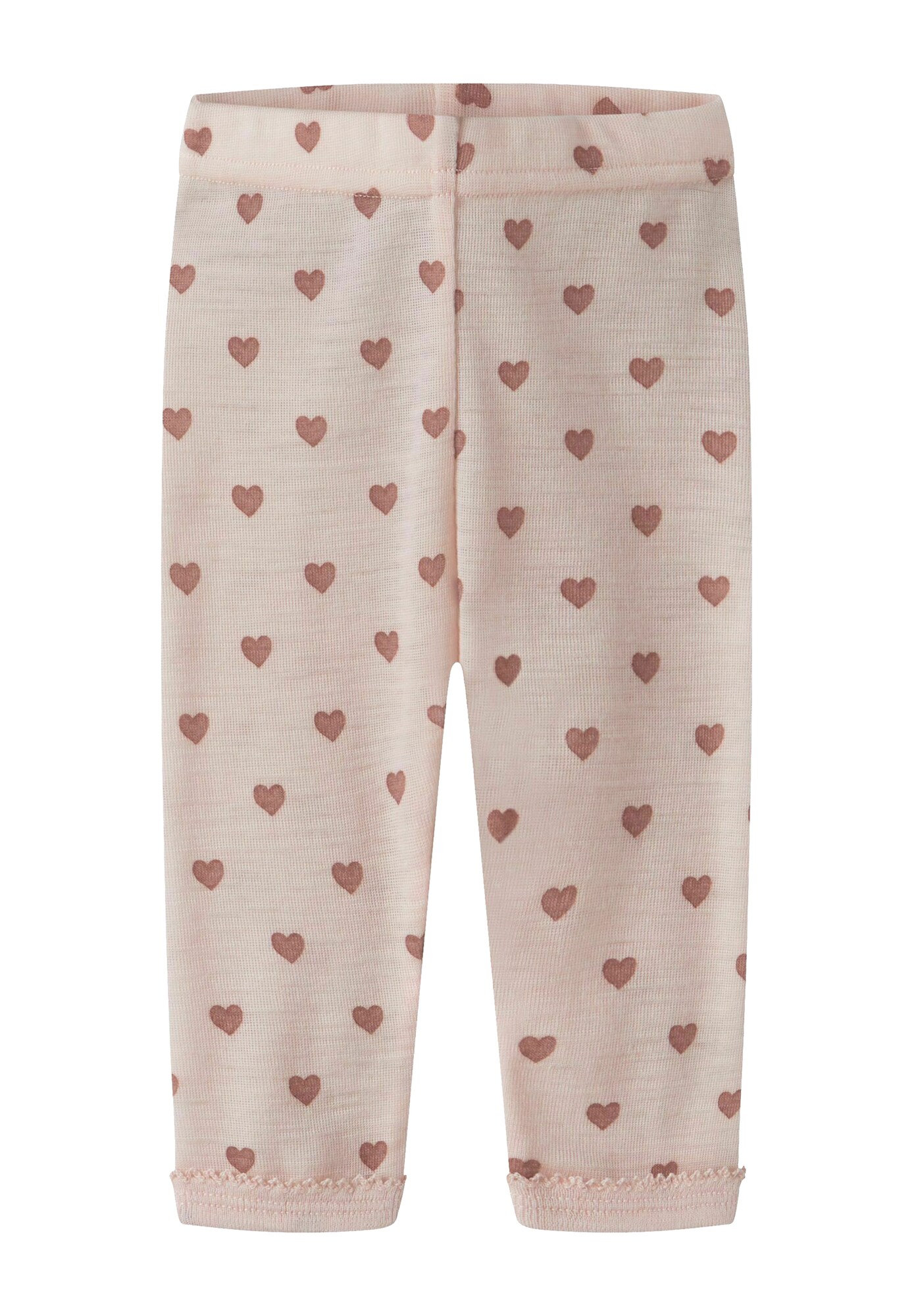 NAME IT Leggings NBFNOEL NIA roz pudră / roz pastel