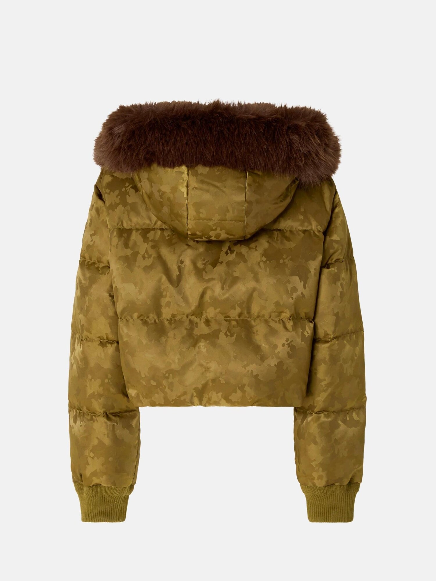 PINKO Chaqueta de invierno 'PINKO PIASTRAIA IMBOTTITO RASO TECNICO JACQUARD GIUBBINO'  verde – imagen 2