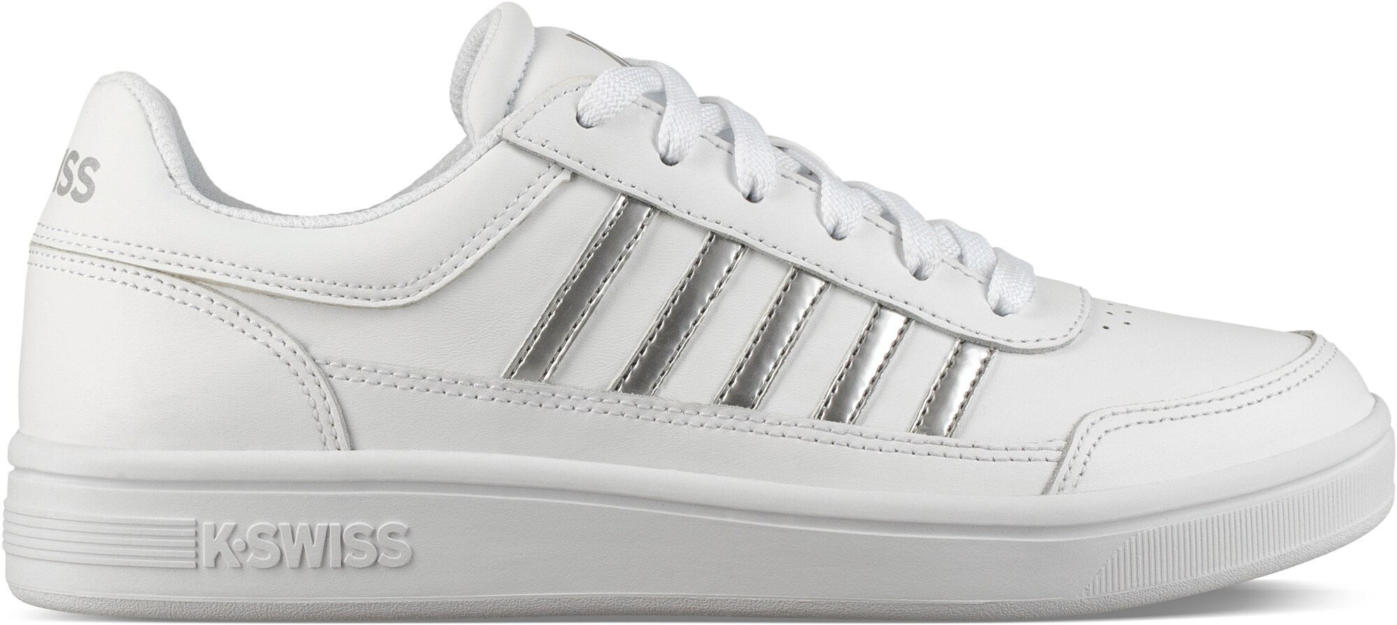 K-SWISS Zapatillas deportivas bajas 'Court Chasseur' plata / blanco – imagen 2