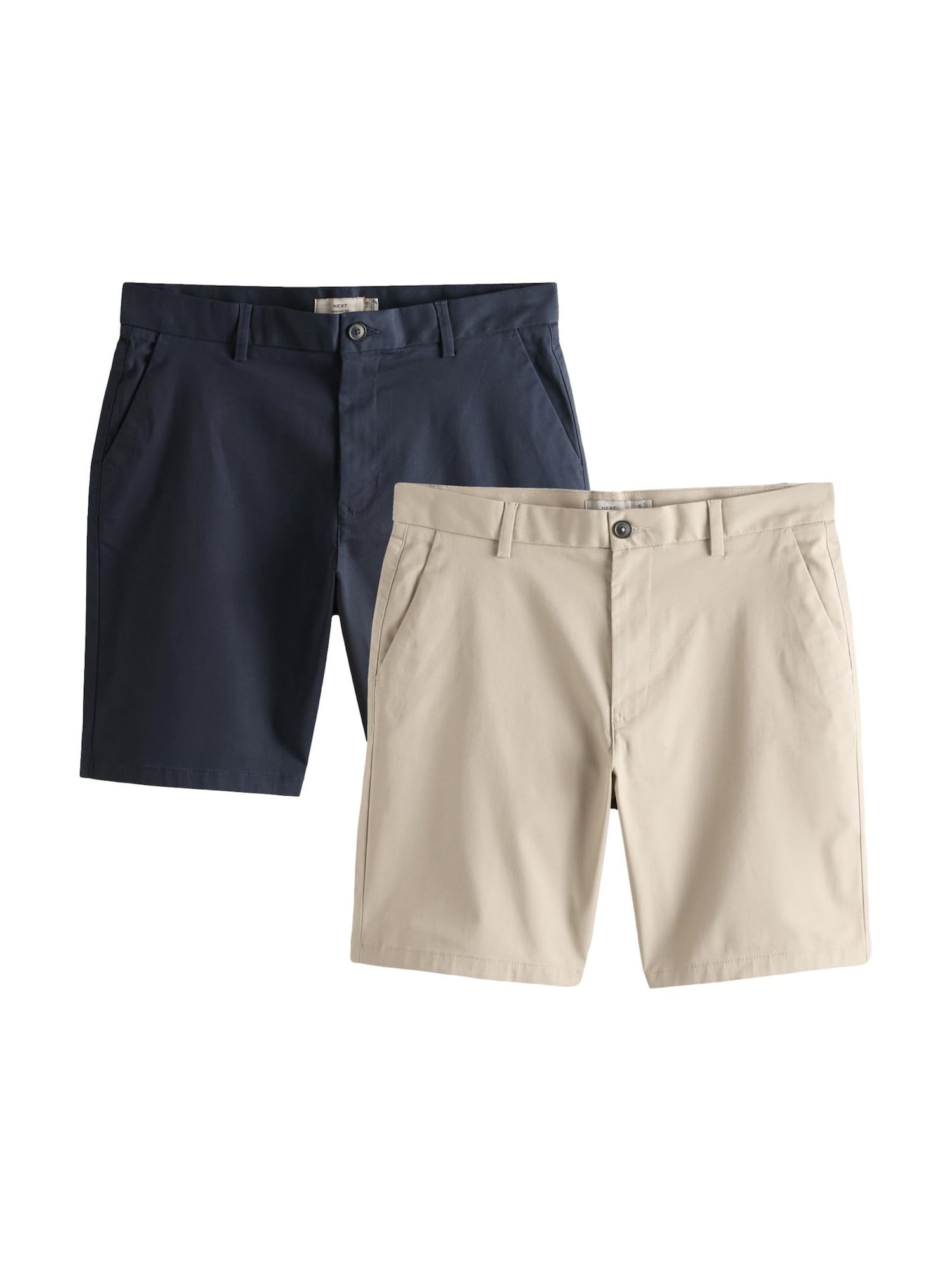Next Pantaloni eleganți  crem / bleumarin
