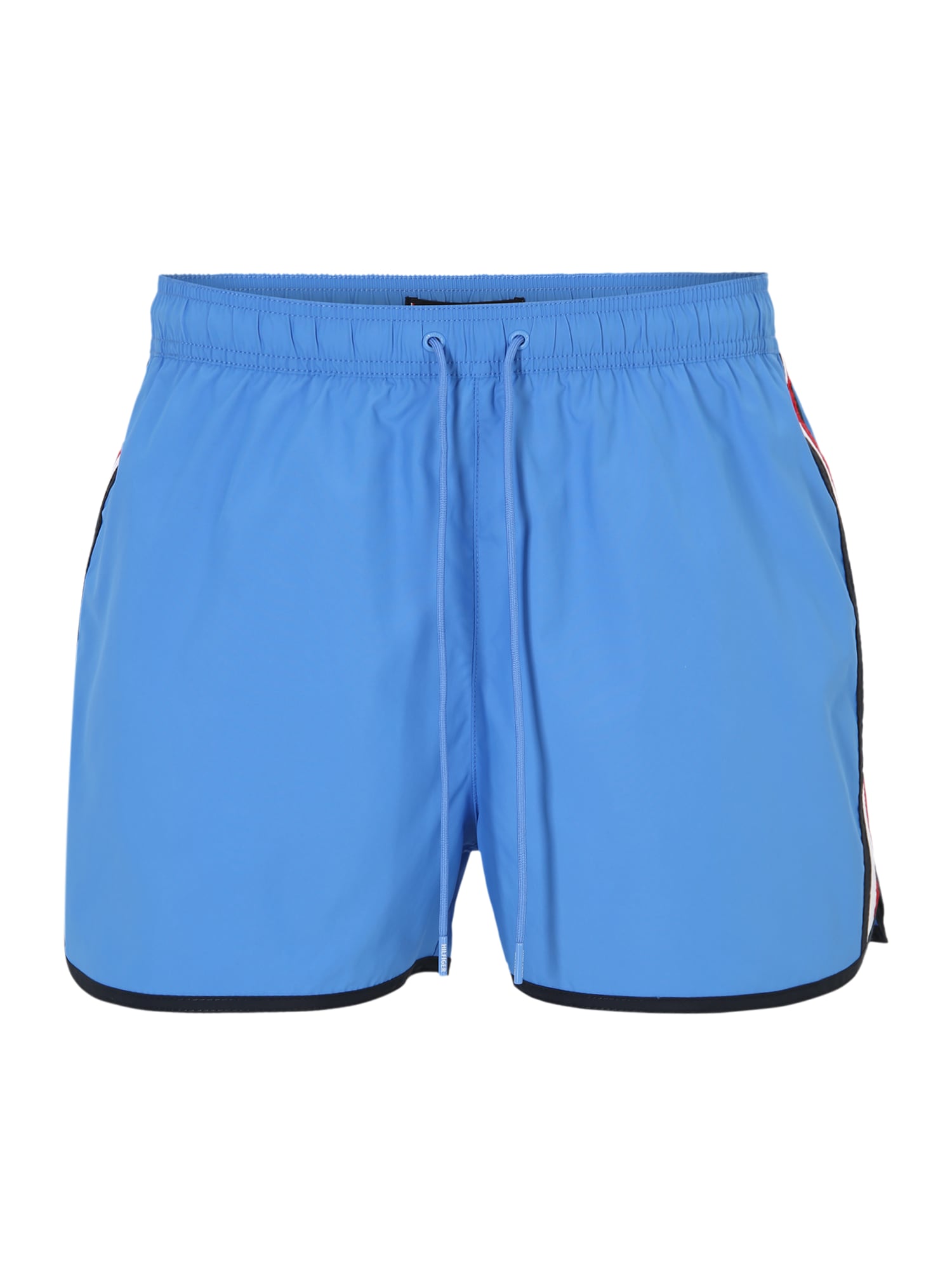 Tommy Hilfiger Underwear Kratke kopalne hlače 'RUNNER'  mornarska / kraljevo modra / rdeča / bela