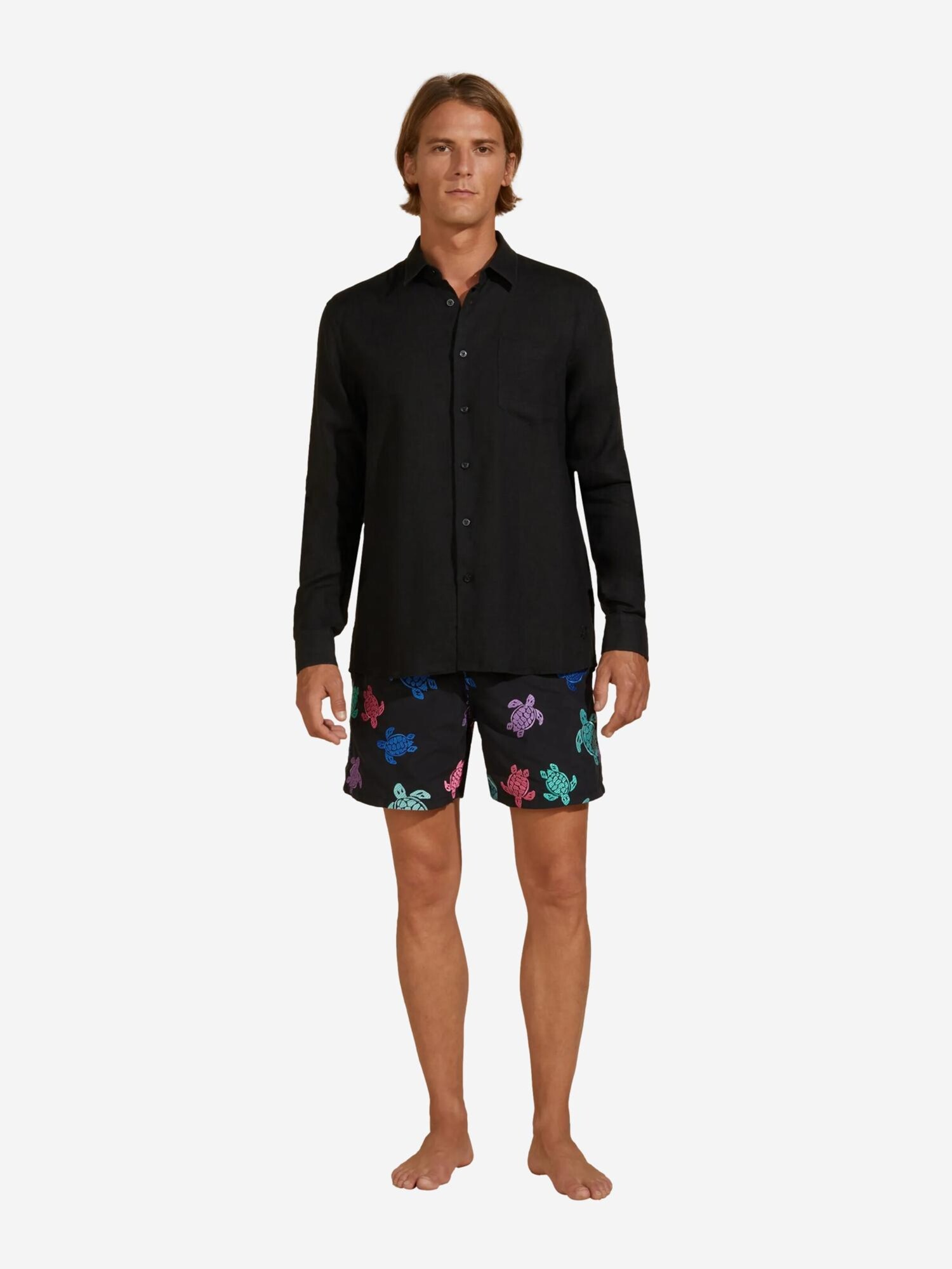 Vilebrequin Camisa negro – imagen 4