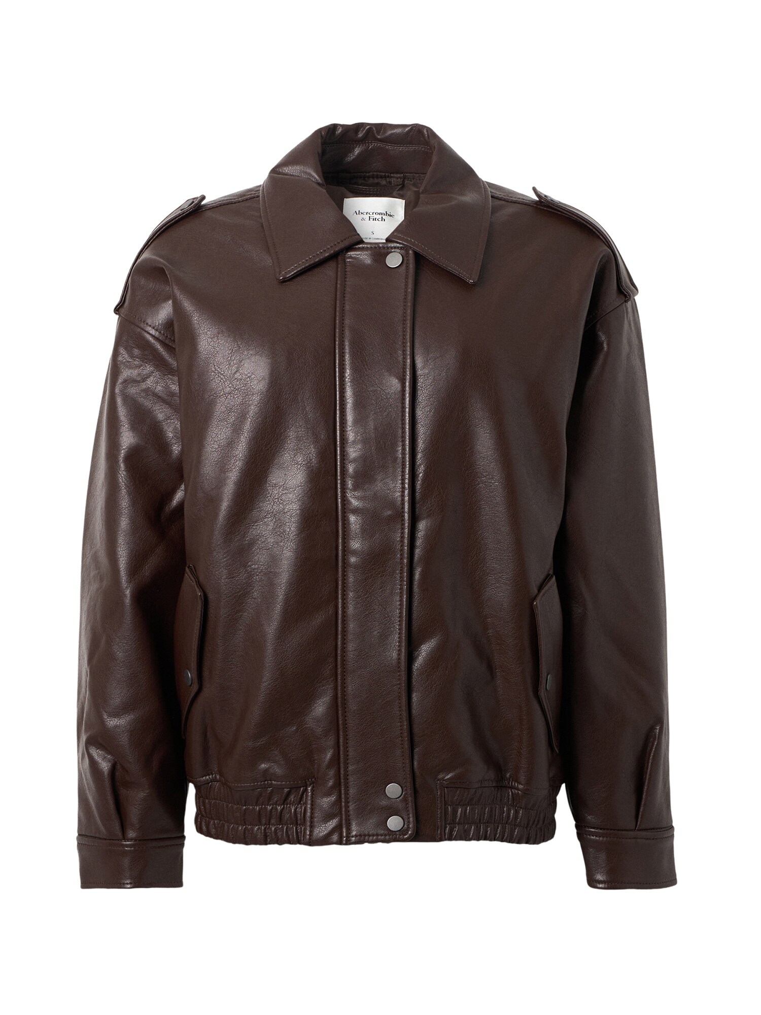 Abercrombie & Fitch Geacă de primăvară-toamnă CLASSIC  maro