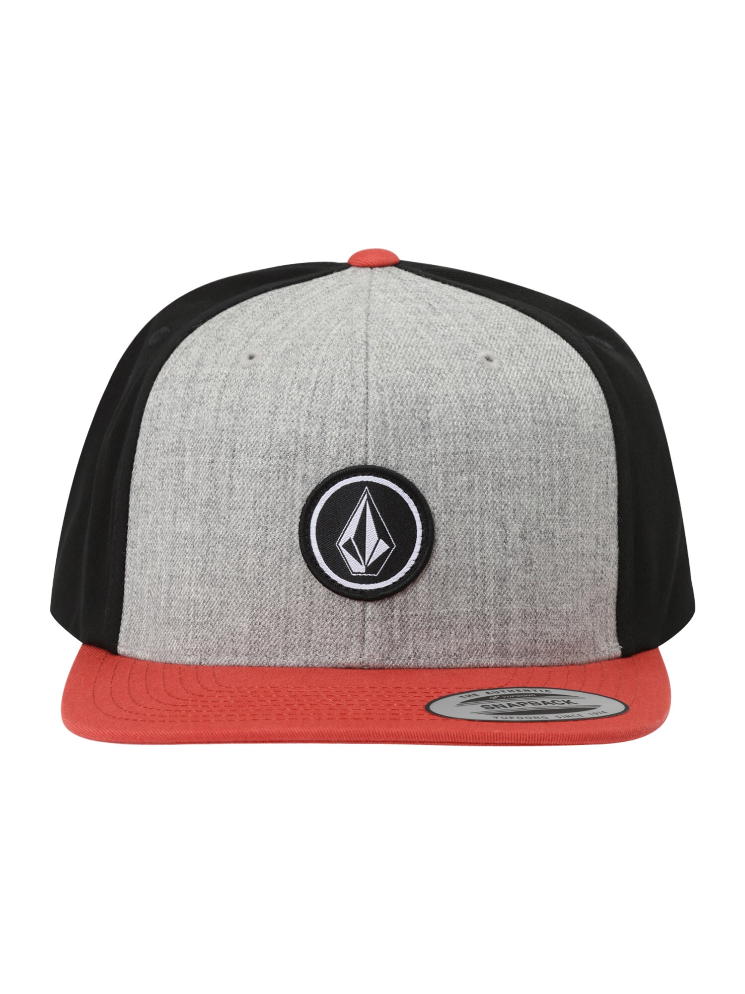 Volcom Sapkák 'Quarter Twill'  szürke melír / piros / fekete termék 2. képe