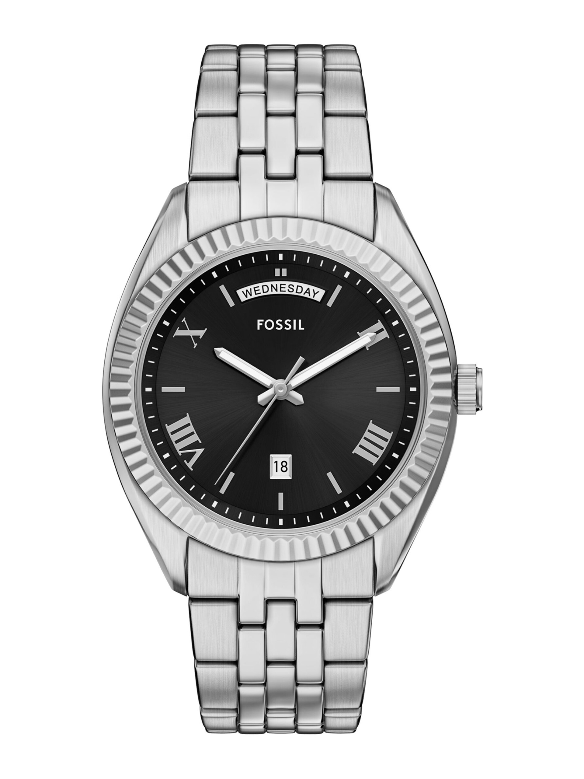 FOSSIL Analog klocka 'Campbell' herr