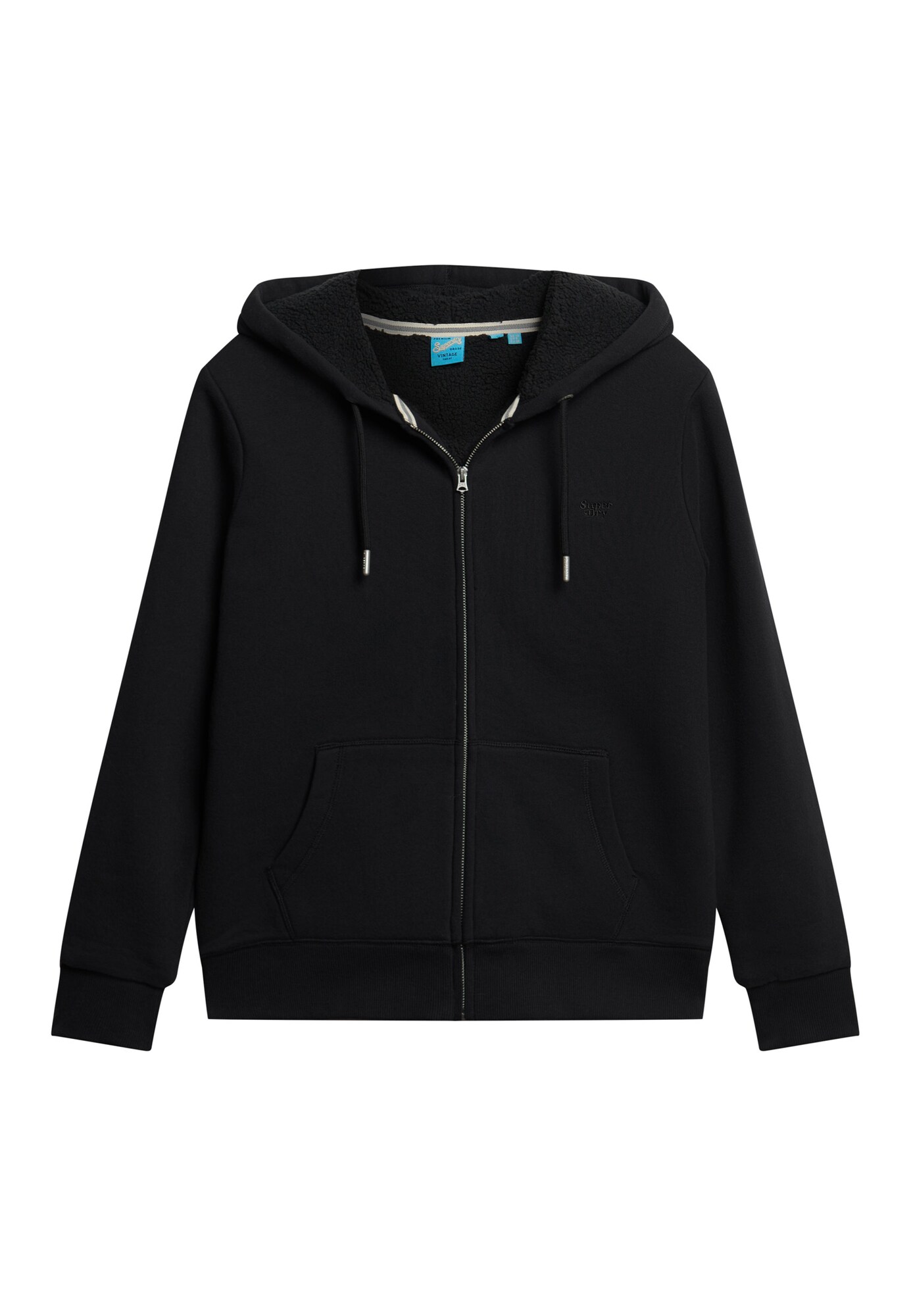 Superdry Tréning dzseki 'Essential'  fekete akciós termékkép 1