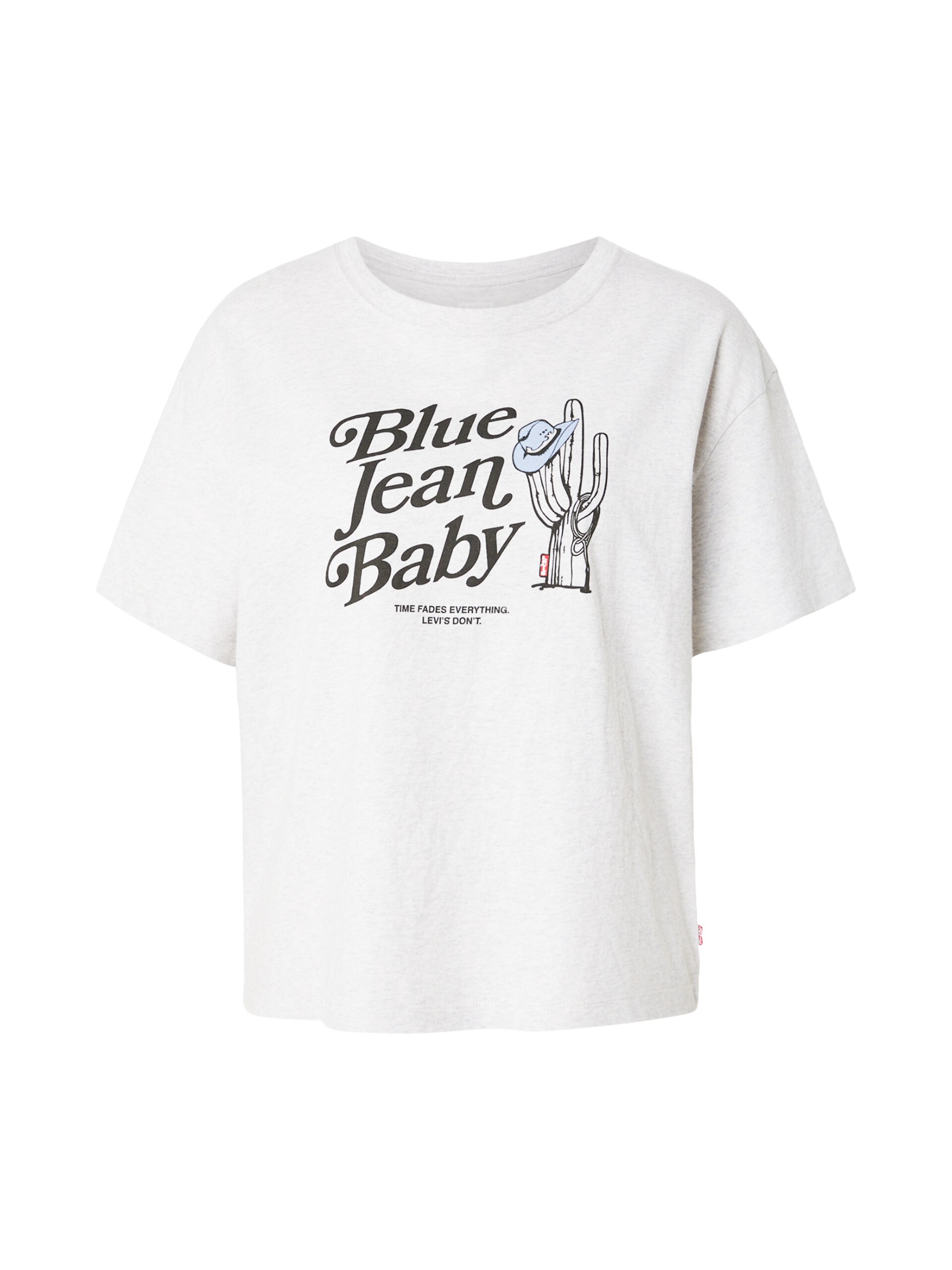 LEVIS ® T-shirt 'ANYDAY' ljusblå / gråmelerad dam