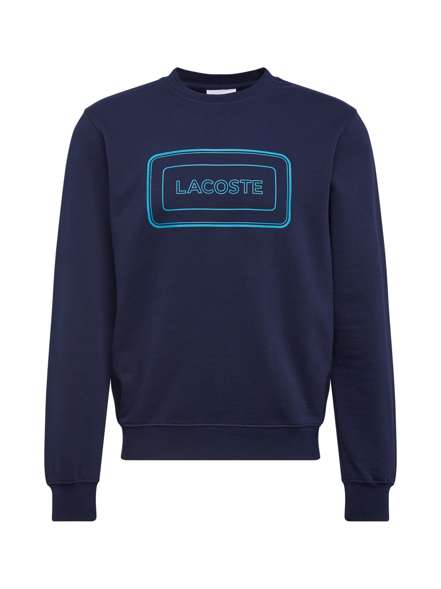 LACOSTE Megztinis be užsegimo  tamsiai mėlyna / turkio spalva