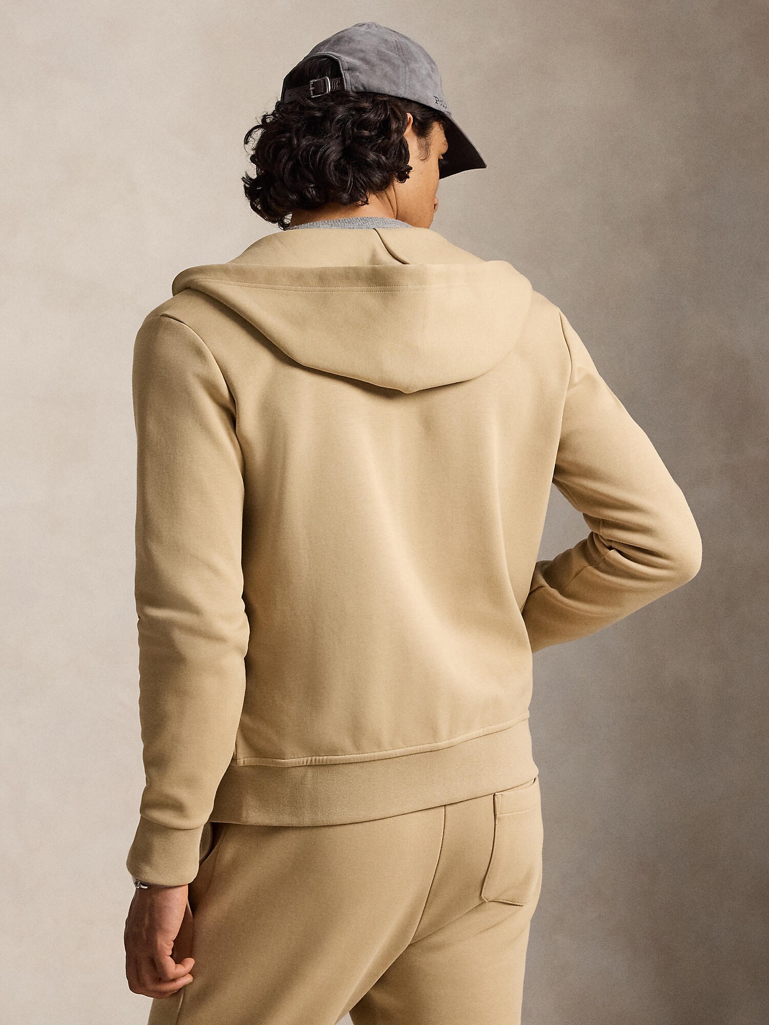 Polo Ralph Lauren Sudadera con cremallera caqui – imagen 3