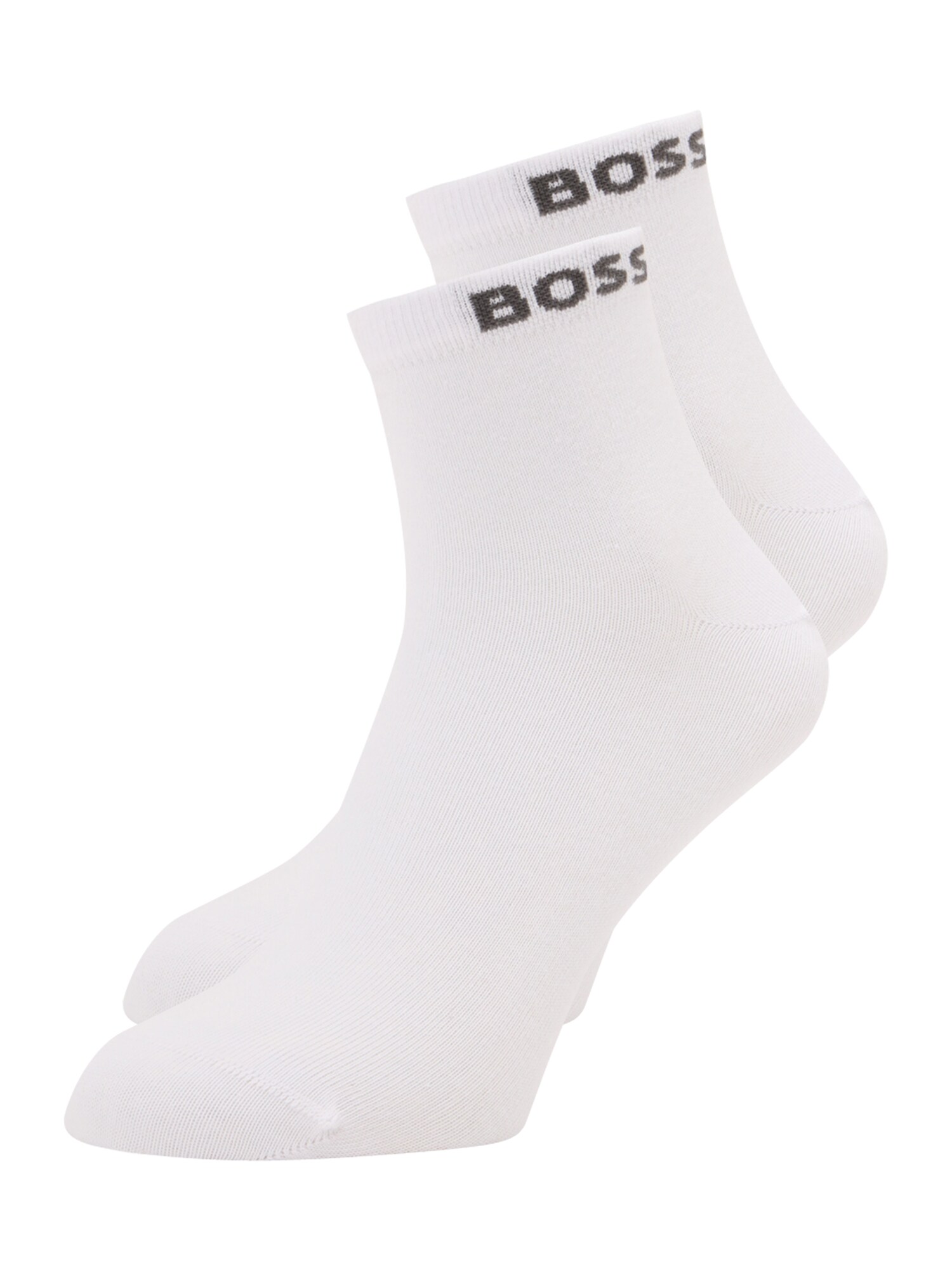 BOSS Čarape  crna / bijela