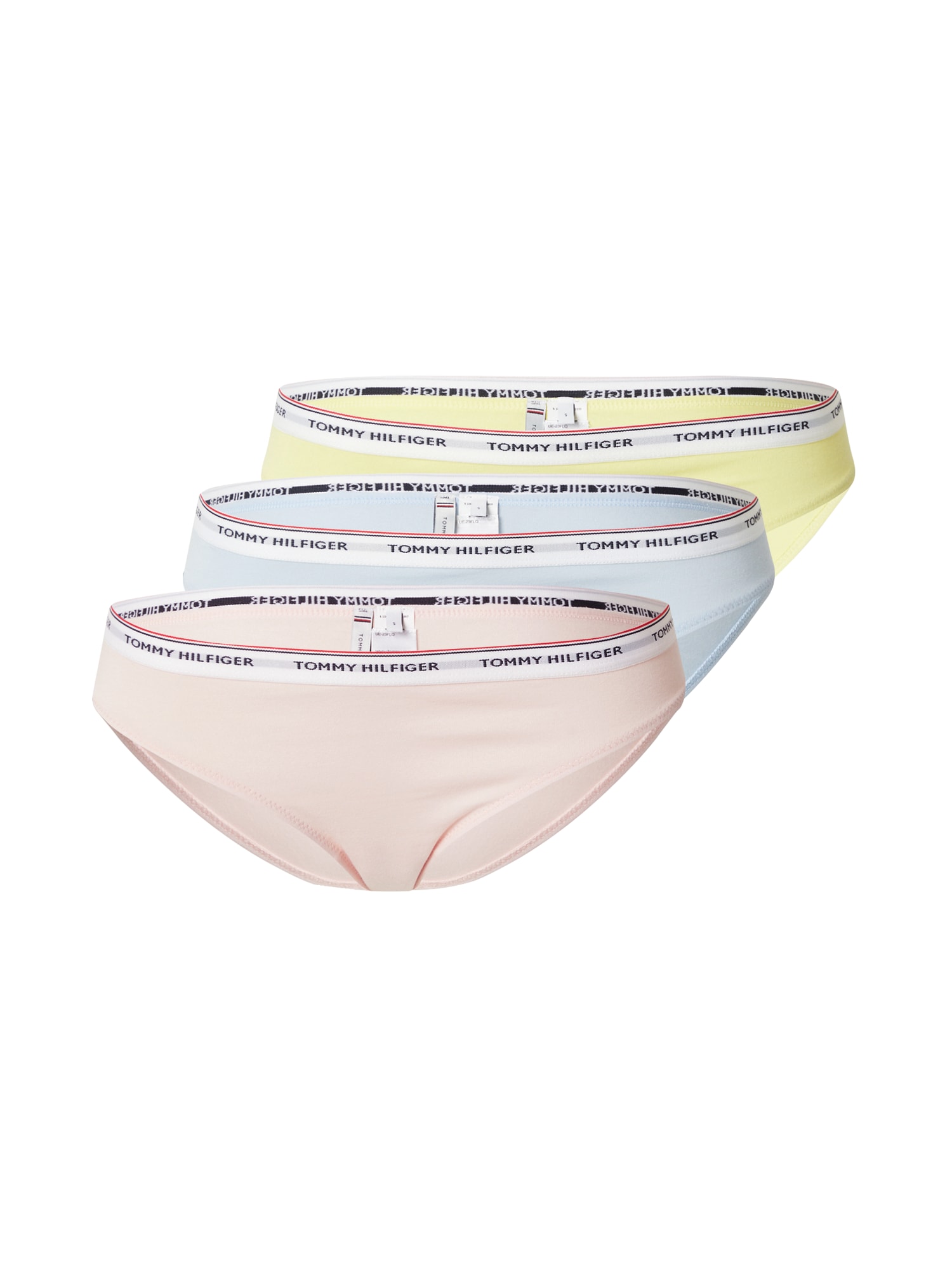 Tommy Hilfiger Underwear Slip 'Essential'  pasztellkék / sárga / rózsaszín