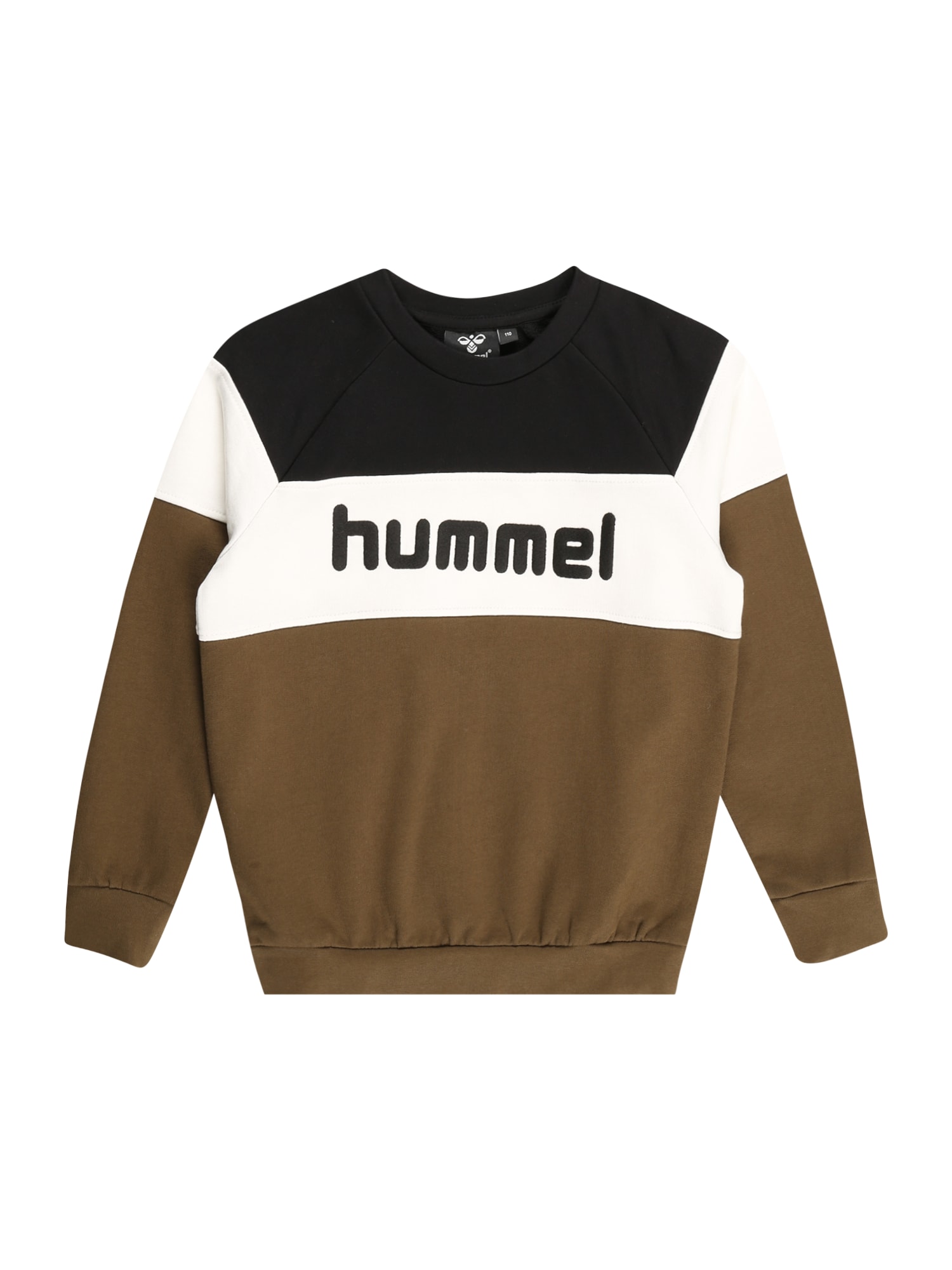 Hummel Sportisks džemperis tumši zils / olīvzaļš / balts