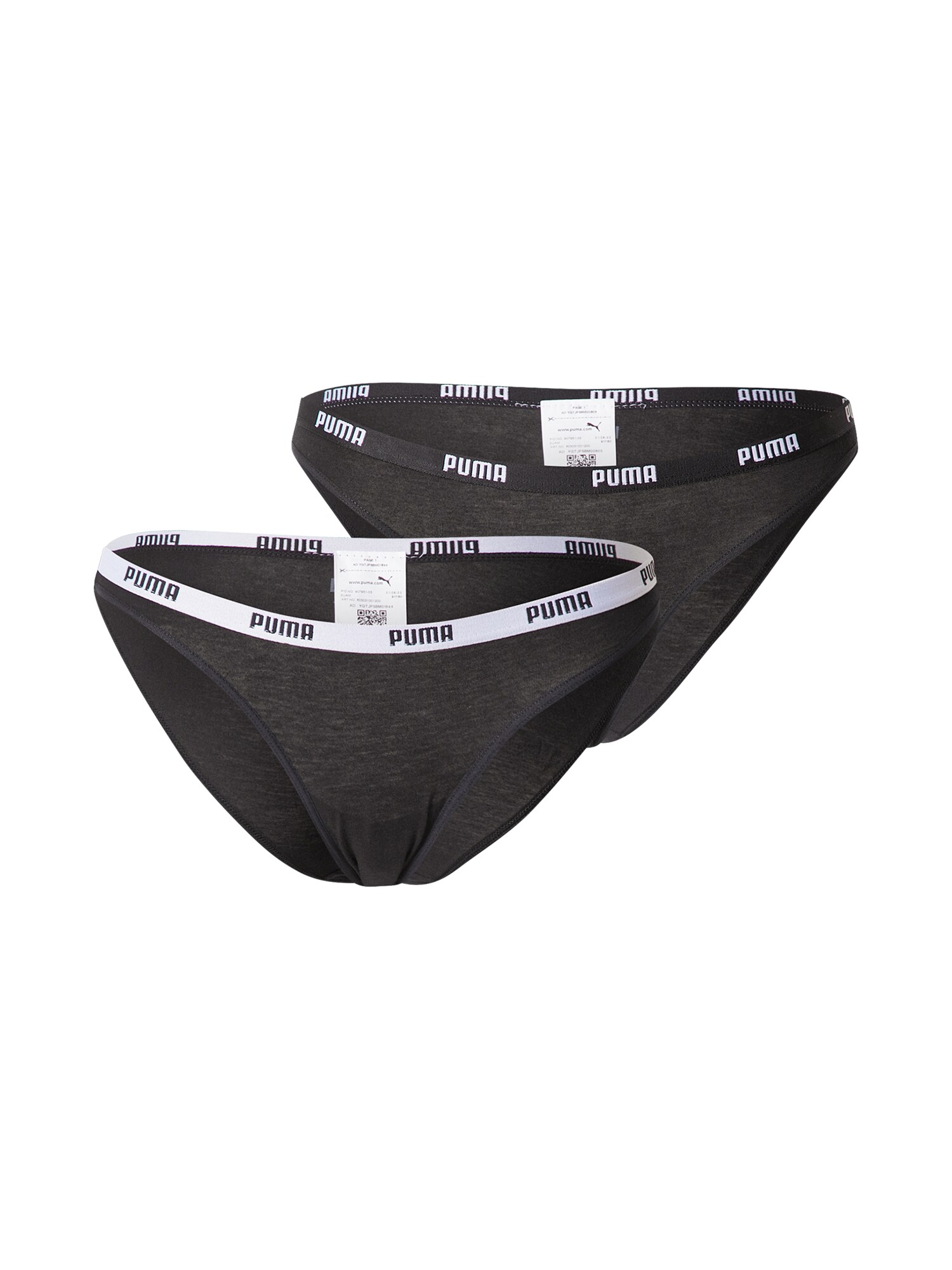 PUMA Slip  fekete / fekete melír / fehér akciós termékkép 1