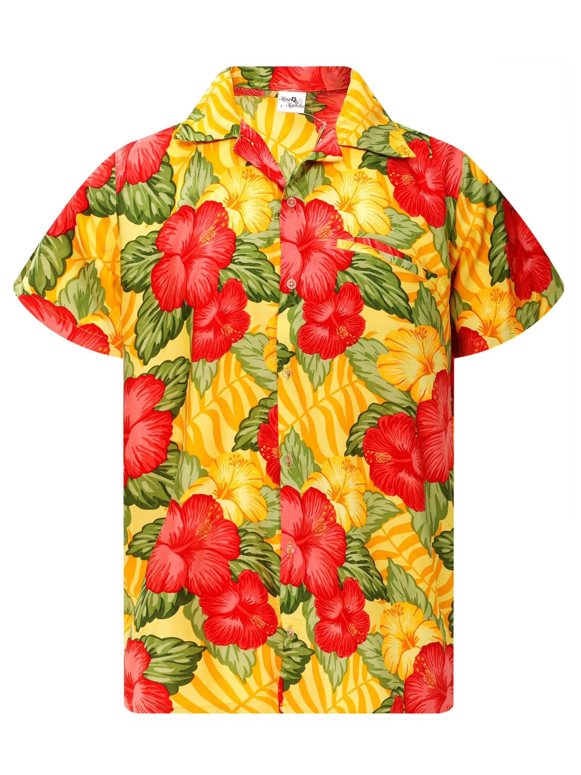 King Kameha T-shirt 'Wild Flowers' herr