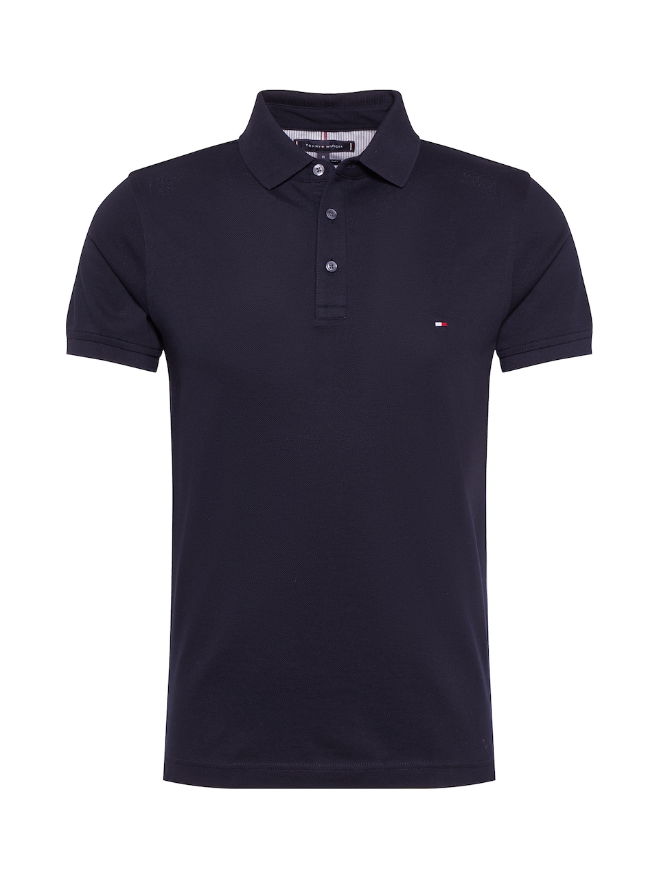 T-shirt 'CORE 1985 SLIM POLO' marinblå / eldröd