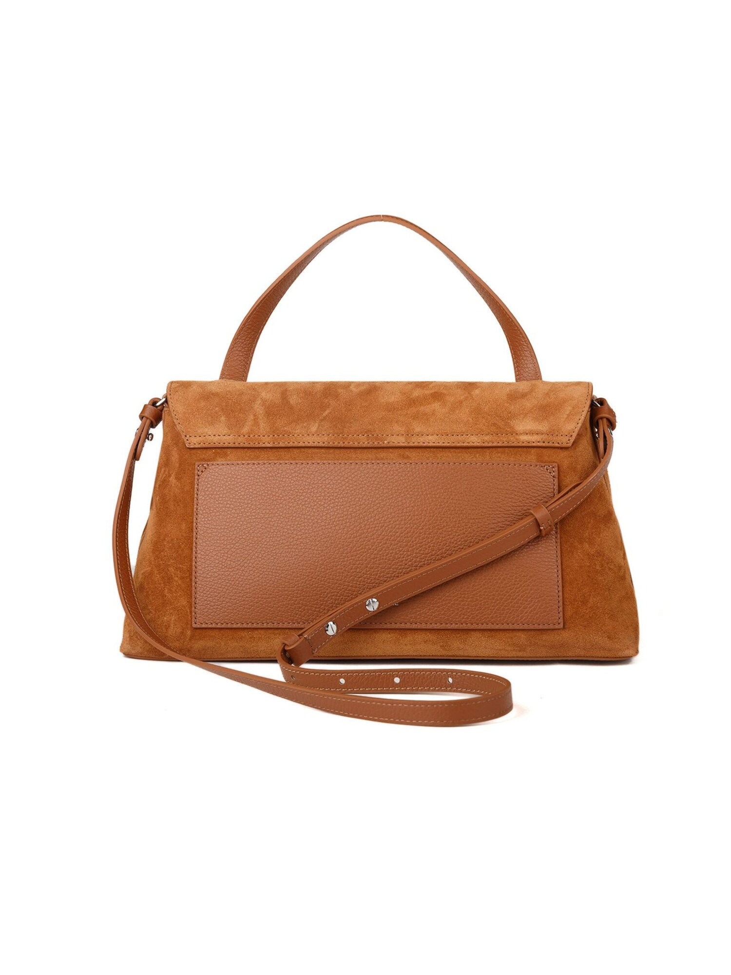 Coccinelle Bolso de mano 'Coccinelle Nikla Suede Bim Handbag Suede Leather' cognac – imagen 2