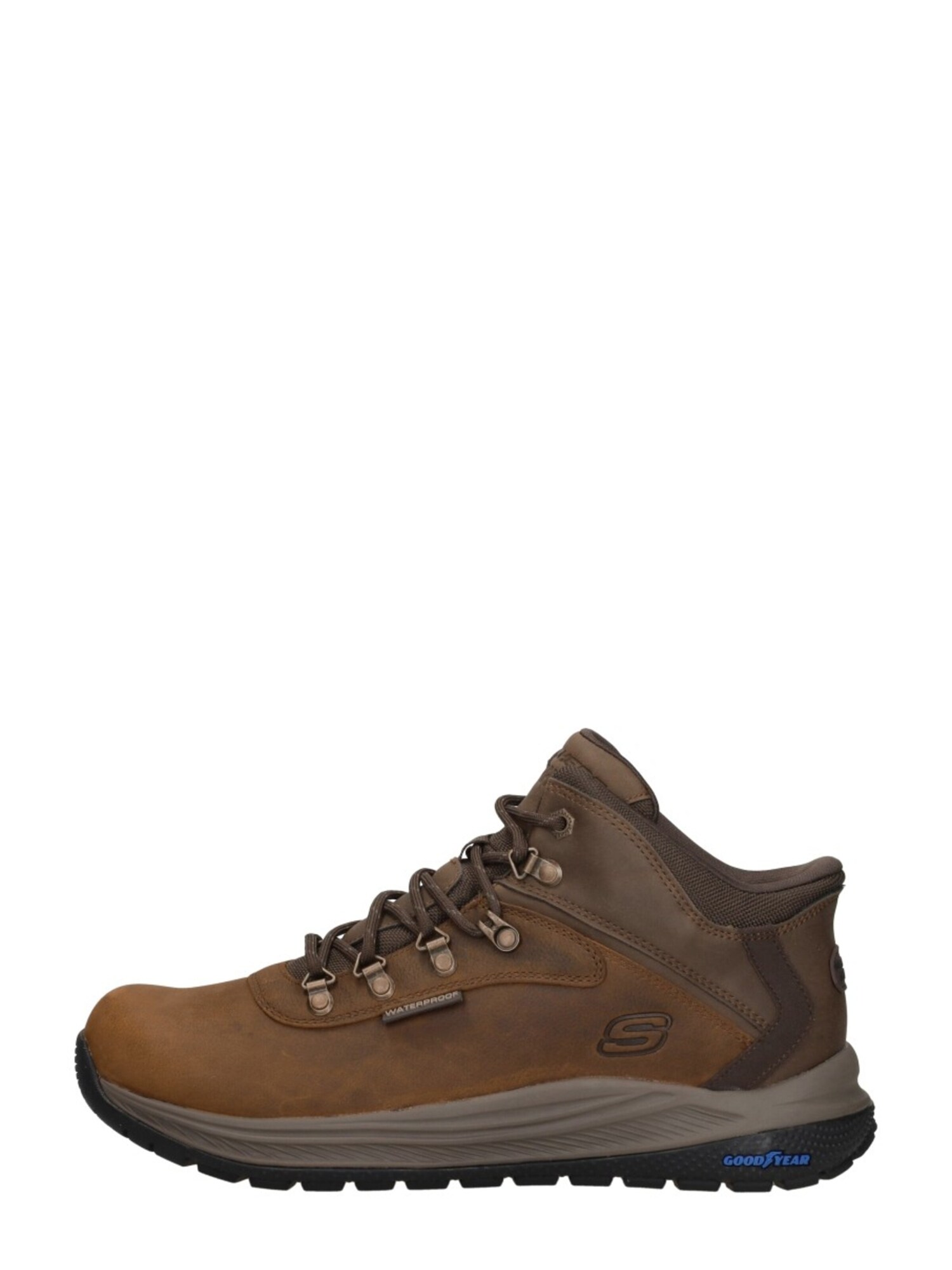Skechers Veterlaarzen 'Slip-Ins Waterproof Relaxed Fit' Cognac