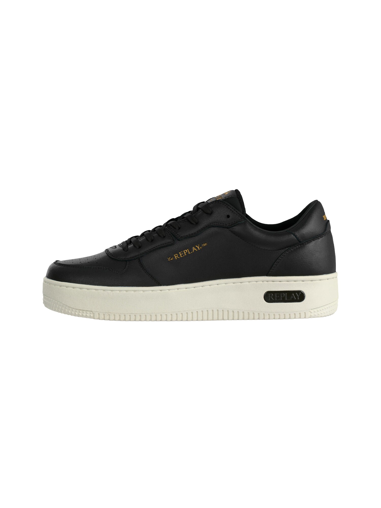 REPLAY Sneaker low 'EPIC'  auriu / negru