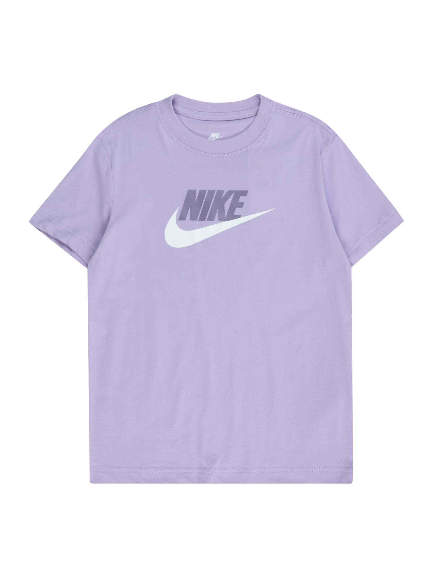 Nike Sportswear Tričko 'FUTURA'  svetlofialová / tmavofialová / biela