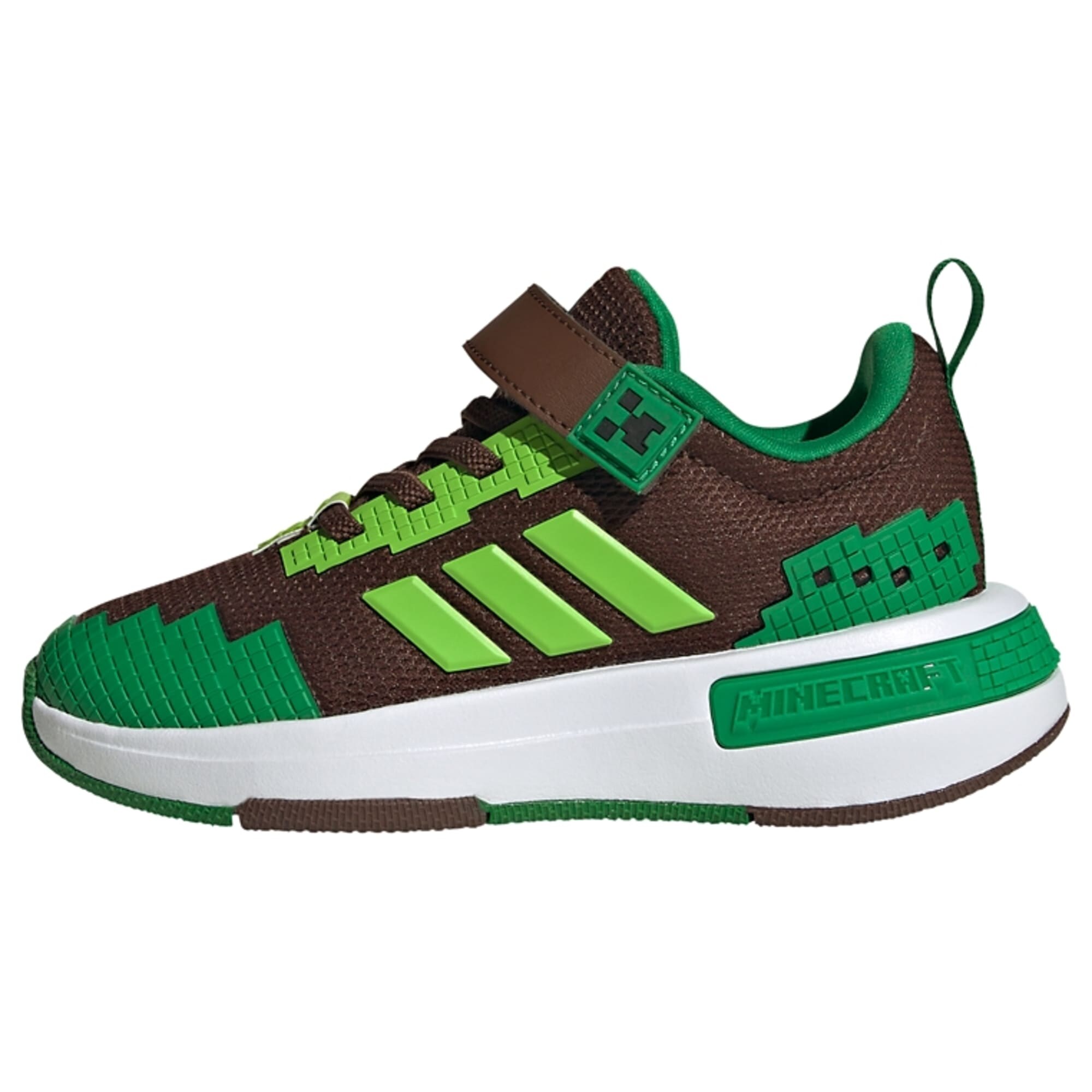 Adidas Sportswear Sneakers 'Minecraft Pro' Bruin / Groen / Limoen