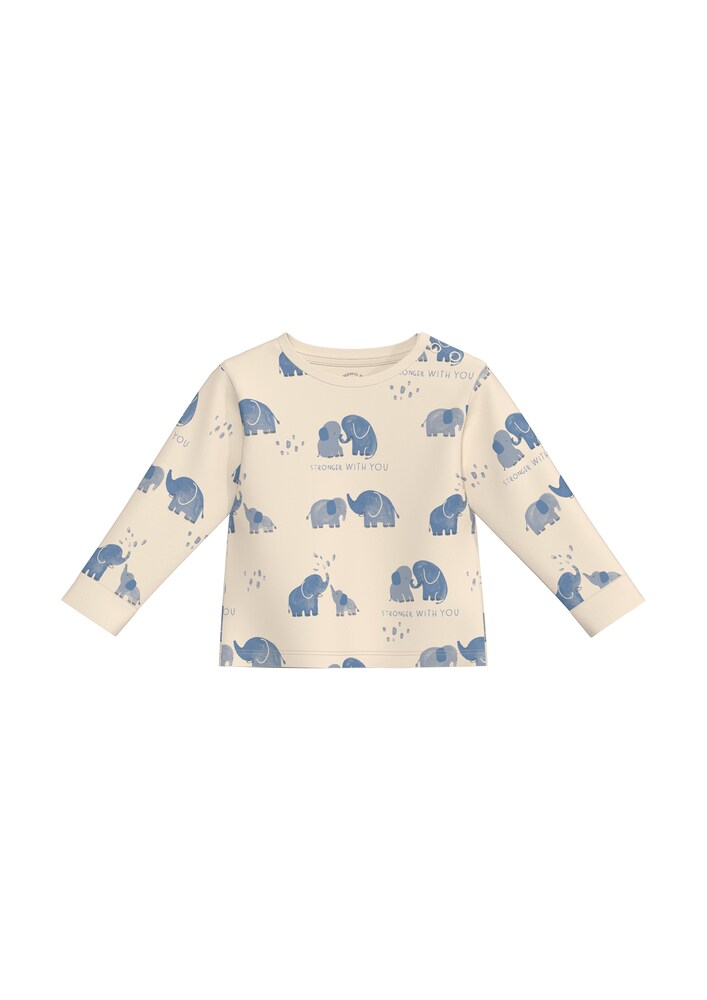 s.Oliver Shirt Jungen Größe 92 sand / blau