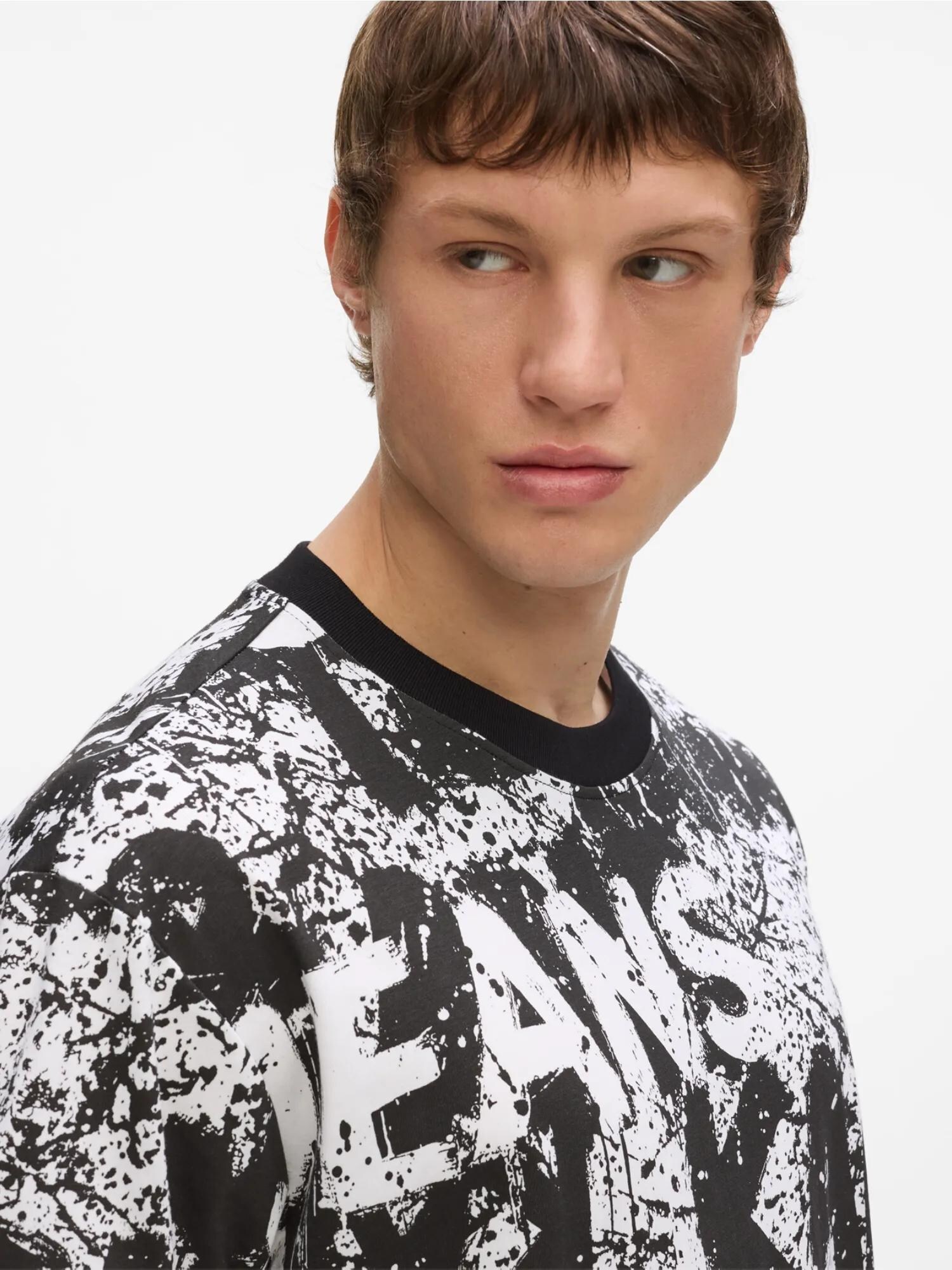 KARL LAGERFELD JEANS Camiseta negro / blanco – imagen 76