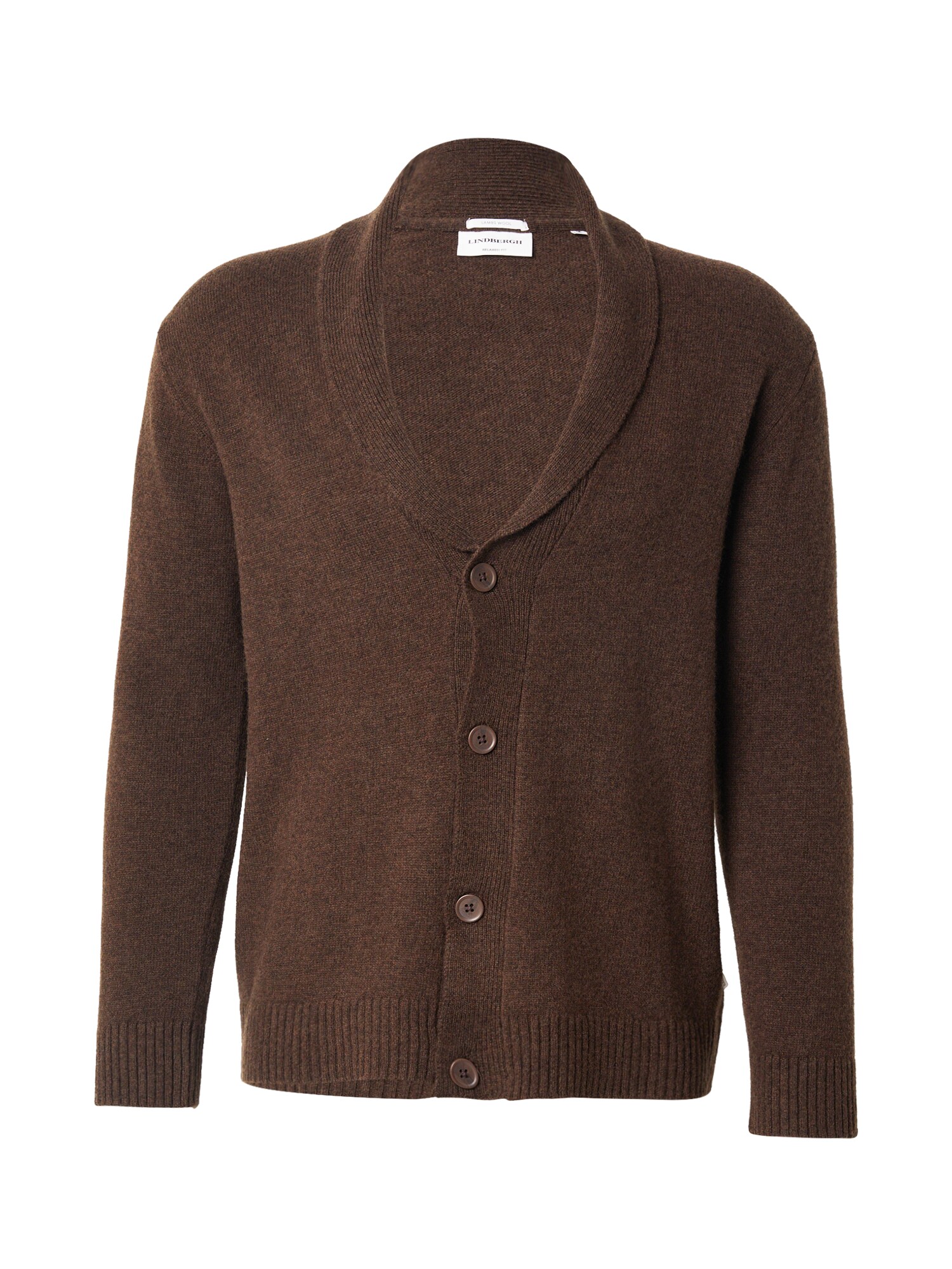 Lindbergh Geacă tricotată  maro închis