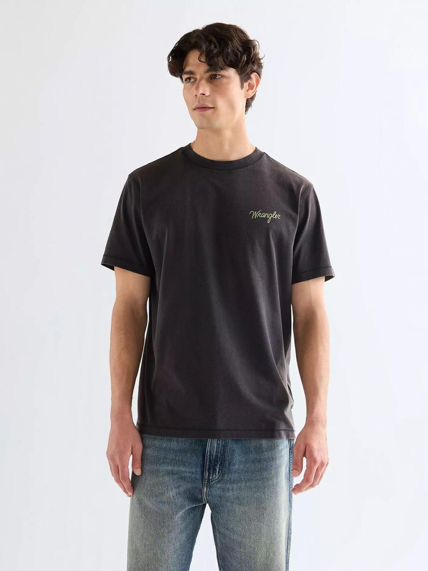 WRANGLER Camiseta  negro