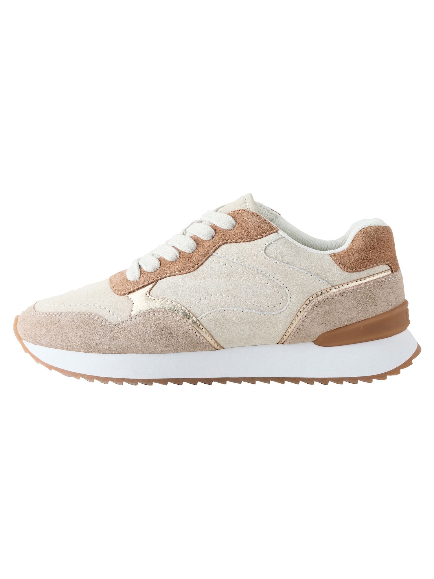 Next Sneaker low Forever Comfort  bej / maro / gri deschis