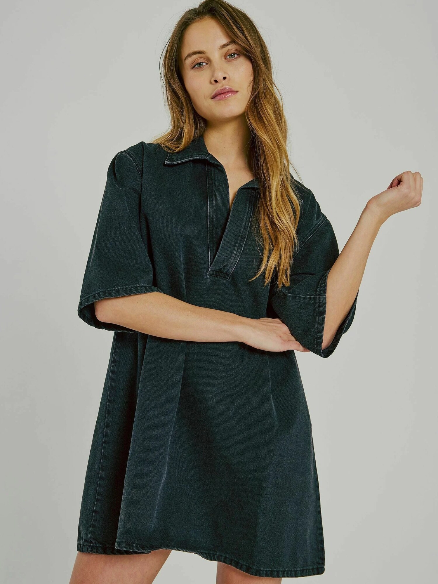 NORR Rochie 'Hannali'  verde pin