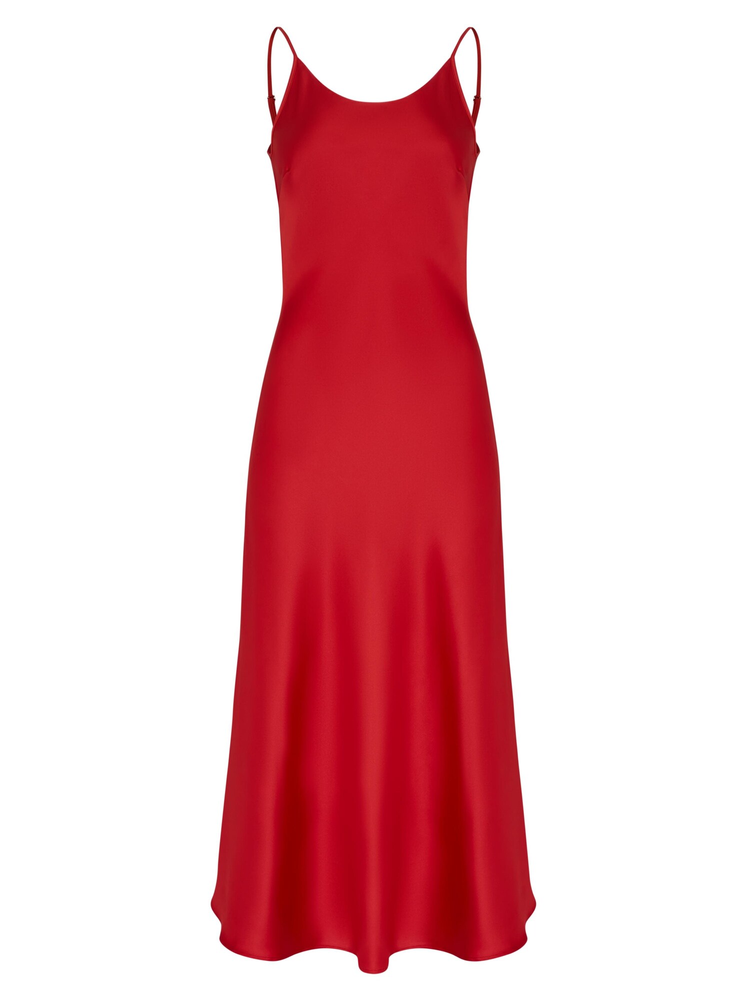 Serena Silueta Šaty 'Midi satin slip dress 'Majestic''  červená