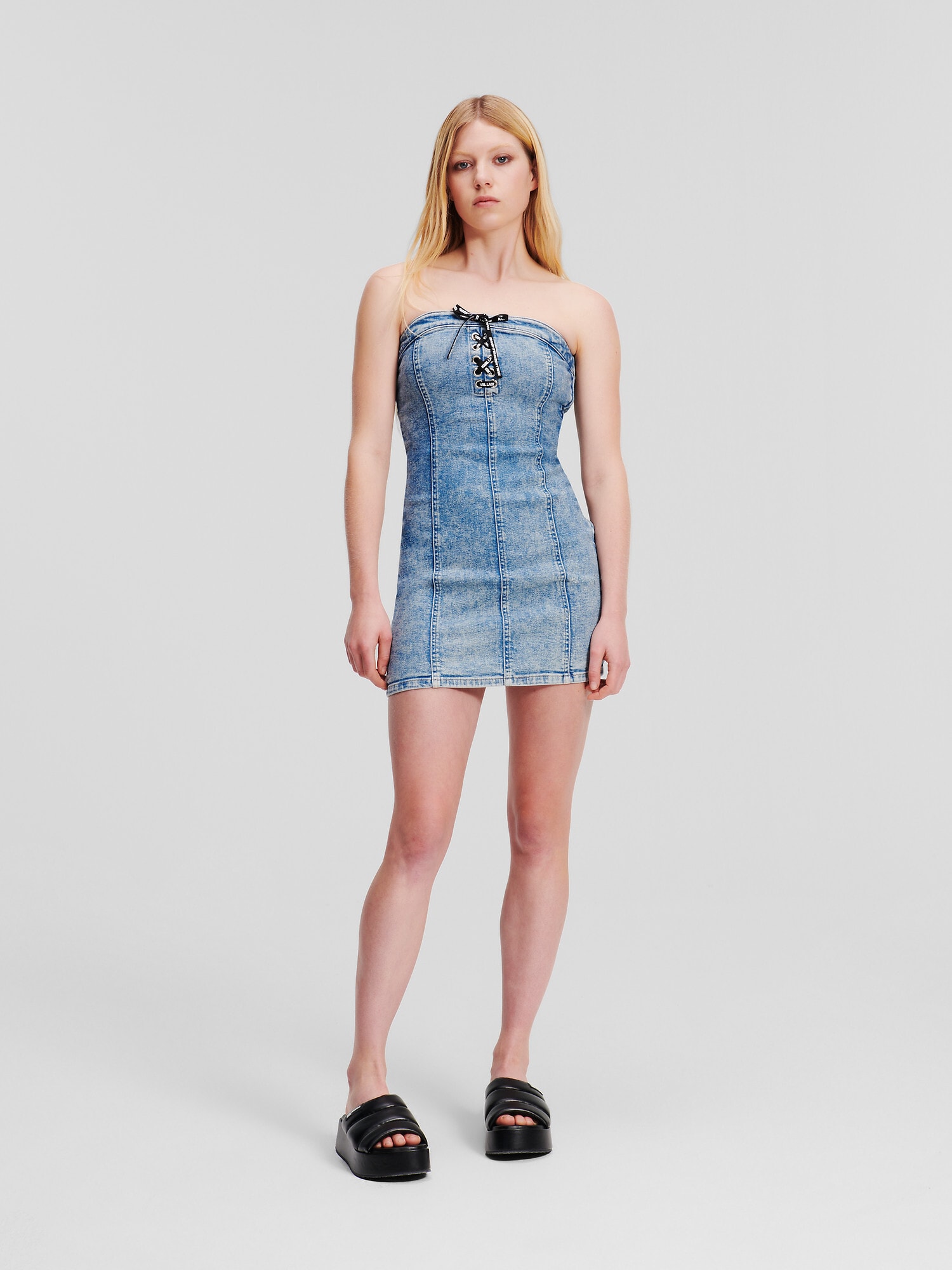 KARL LAGERFELD JEANS Ruha  kék farmer termék 2. képe