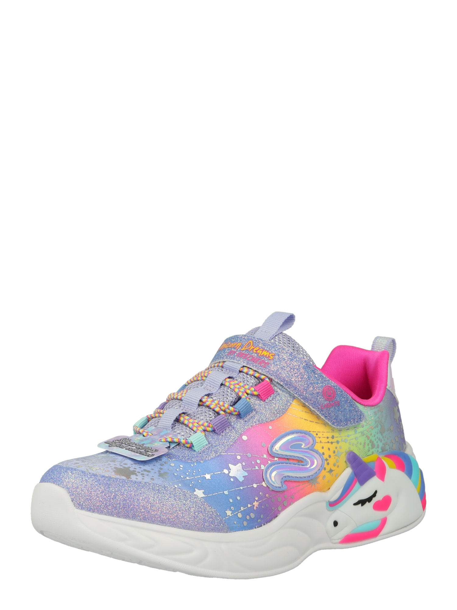 SKECHERS Sneaker 'Unicorn Dreams'  albastru / galben / lila / roz