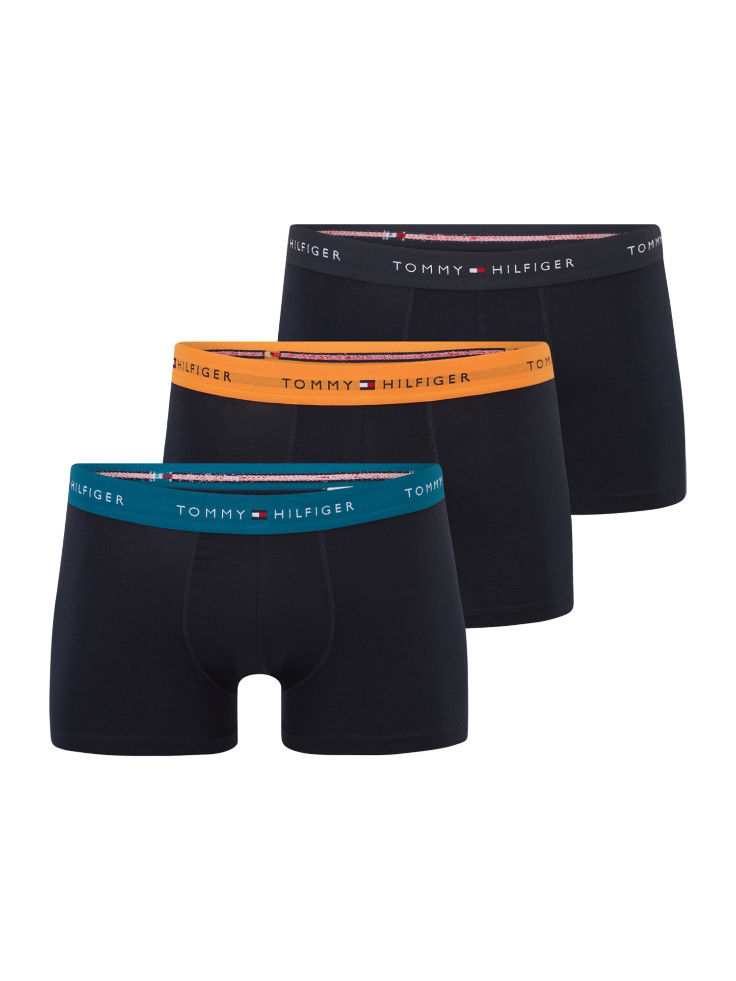 Tommy Hilfiger Underwear Boxerky  námornícka modrá / tmavomodrá / oranžová / čierna