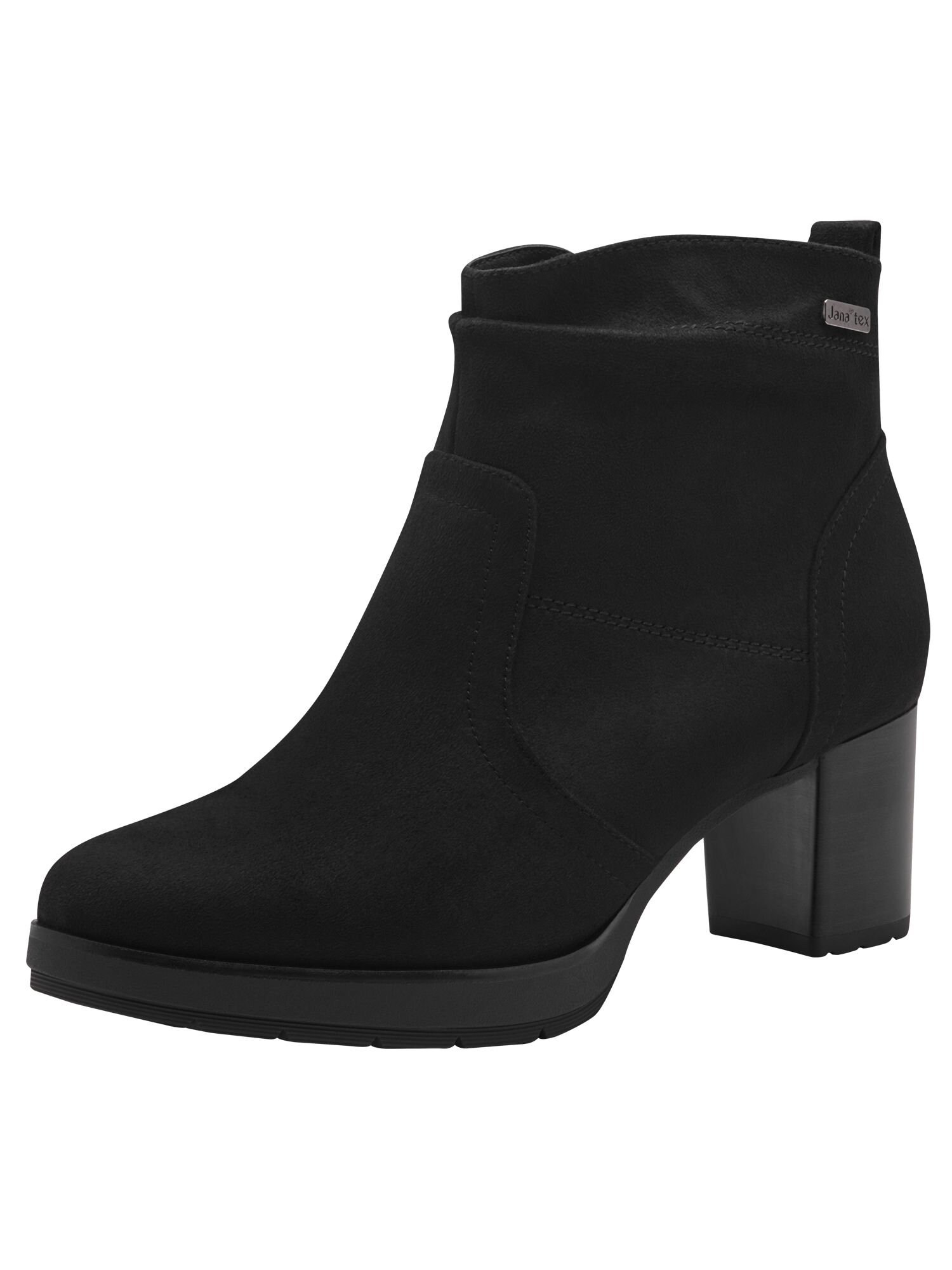 JANA Cizme glezne  negru
