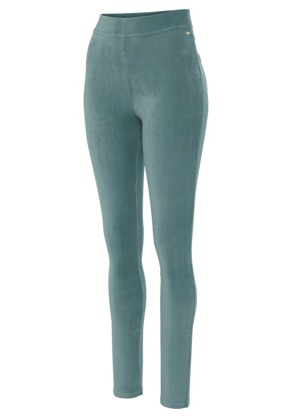 LASCANA, Leggings, zöld, 6 kép a 8 közül