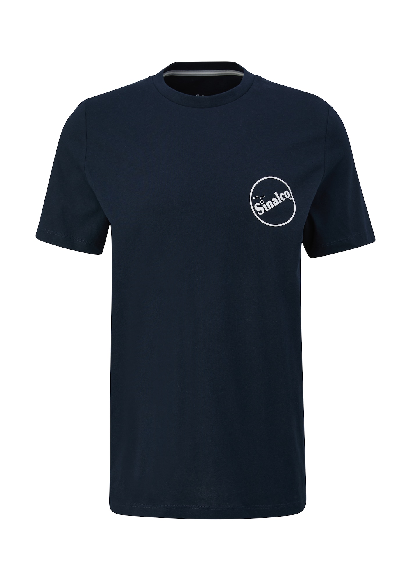 s.Oliver Tricou  bleumarin / alb