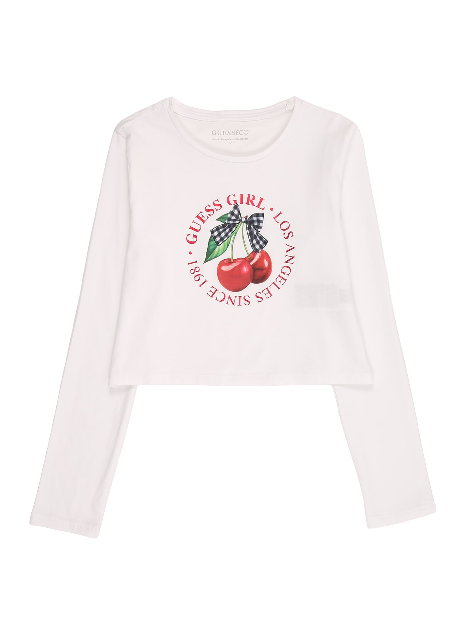 GUESS Tricou  verde / roșu / negru / alb