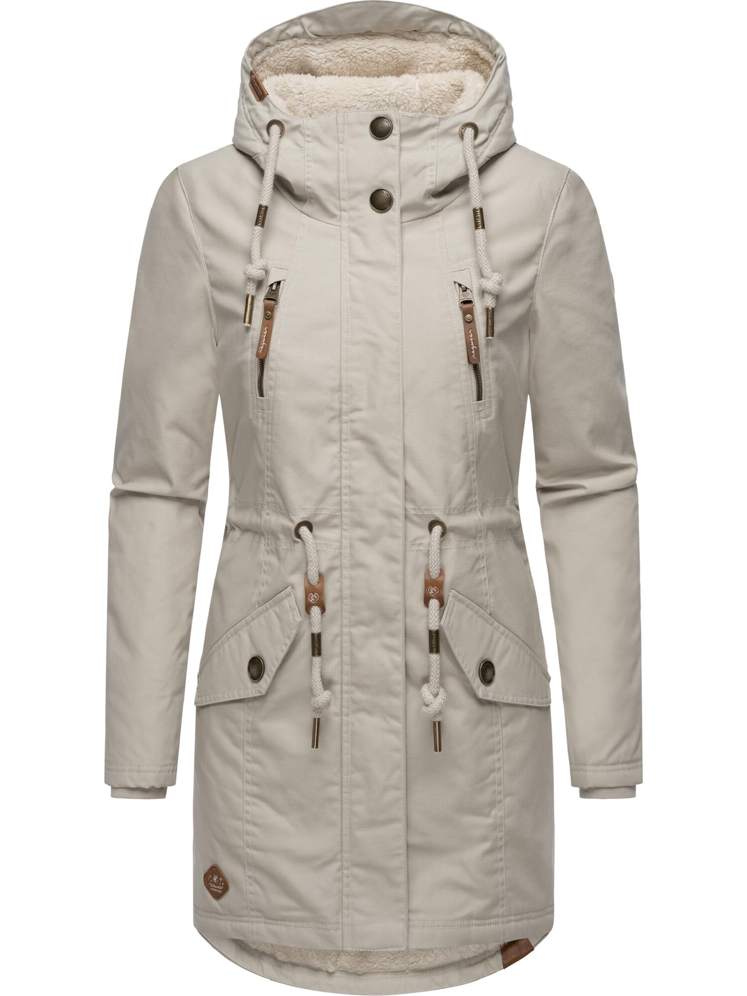 Ragwear Téli parka 'Elsie'  világosszürke akciós termékkép 1