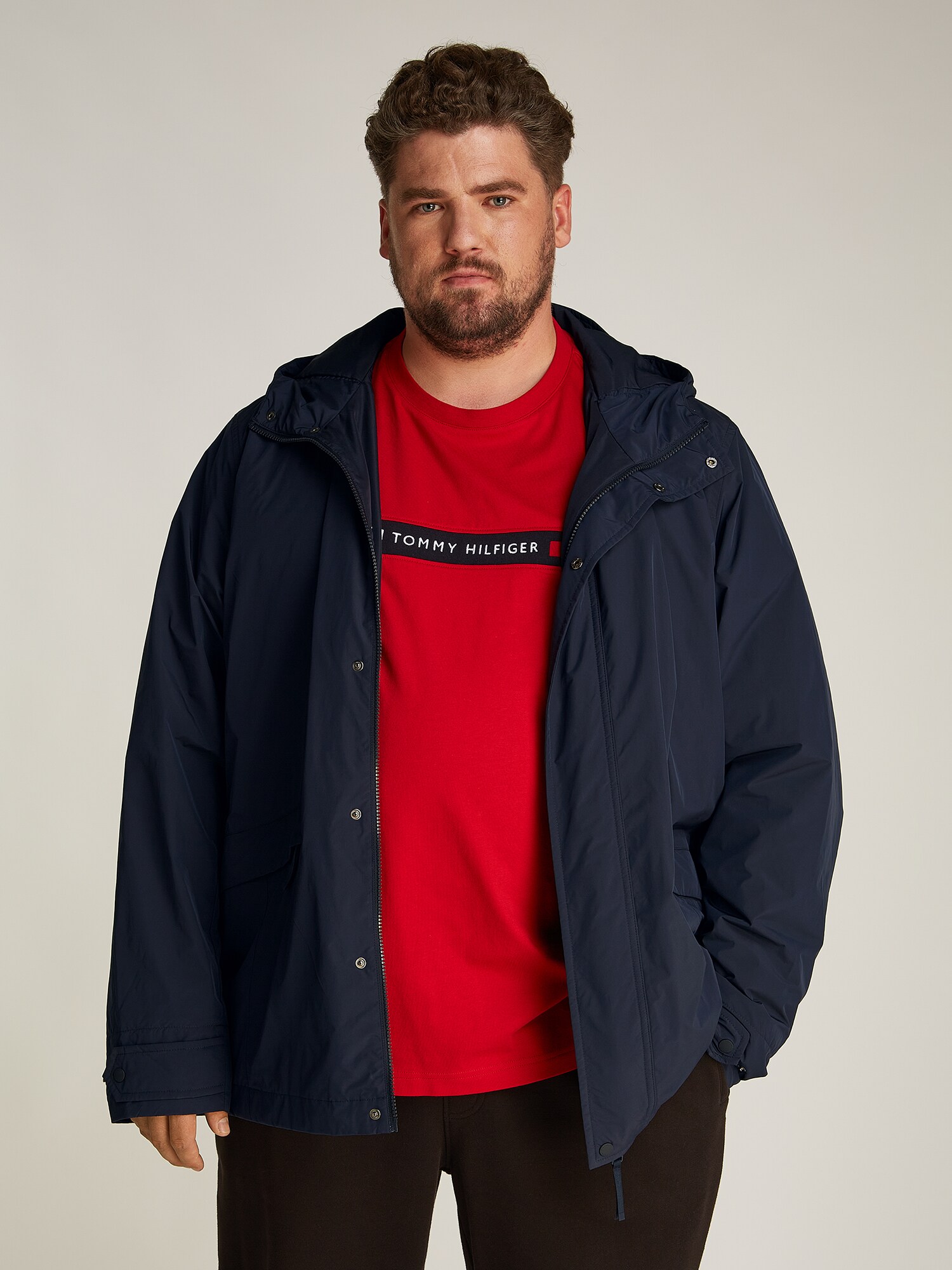 Tommy Hilfiger Big & Tall Átmeneti dzseki  tengerészkék termék 2. képe