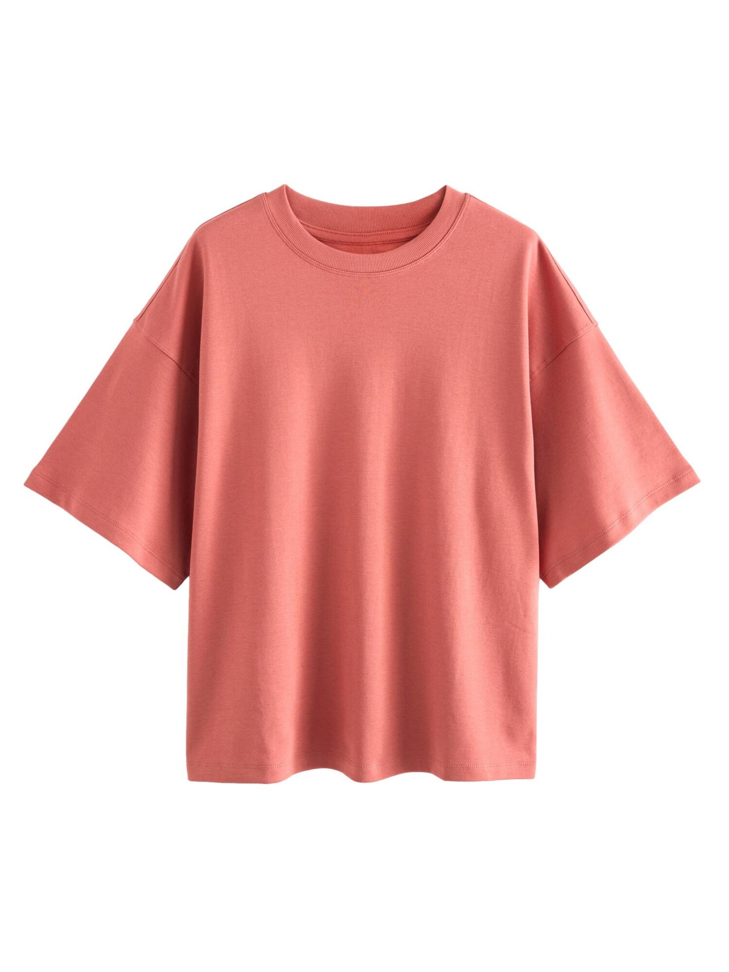Next Oversize tričko malinová
