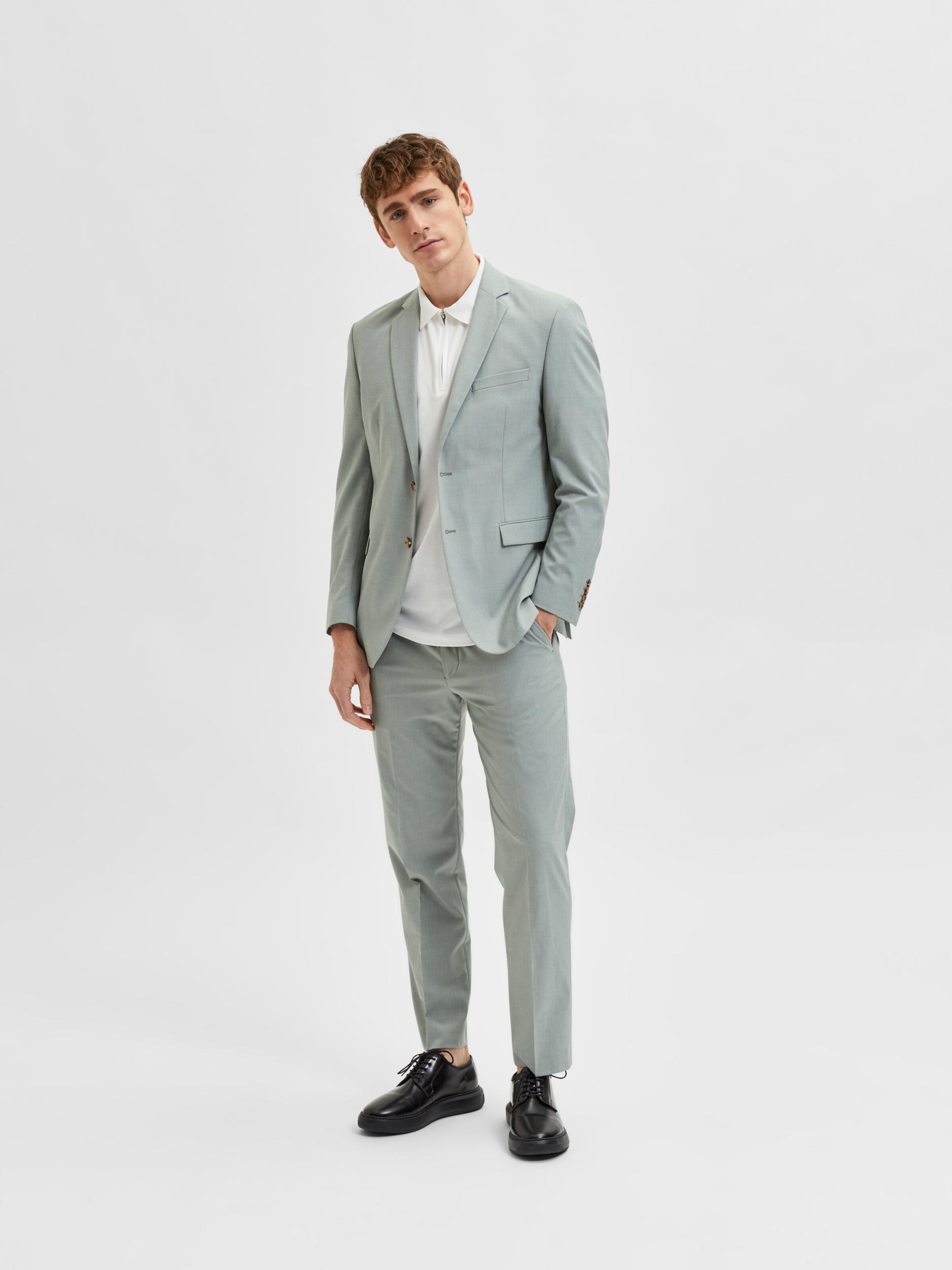 SELECTED HOMME Slhslim-mylologan Navy Stripe BLZ B Noos Chaqueta de Traje para Hombre