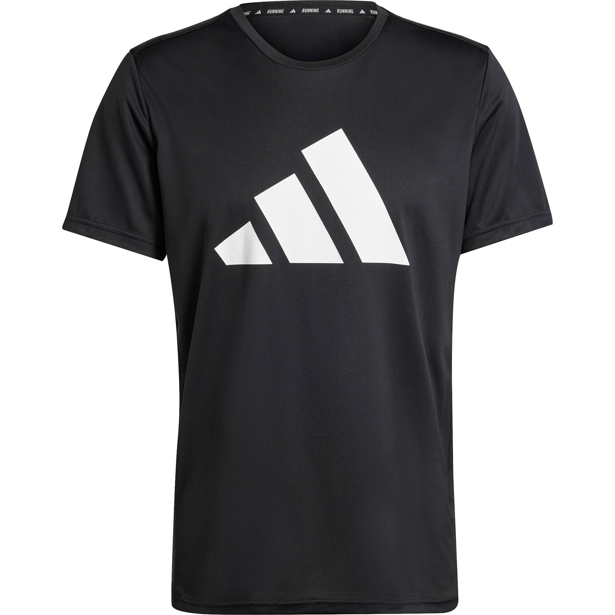 ADIDAS PERFORMANCE Funkčné tričko 'Run it'  čierna / biela