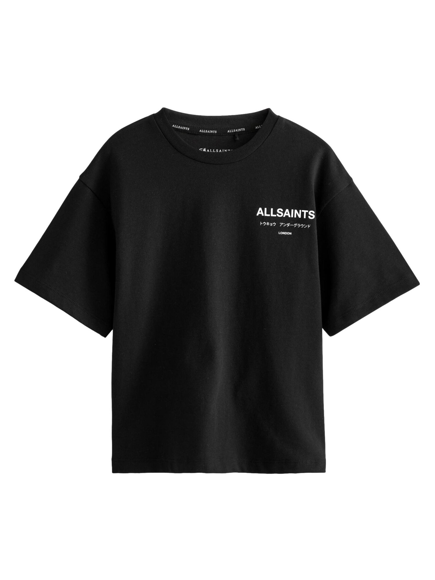 smALLSAINTS Tricou Underground  negru / alb