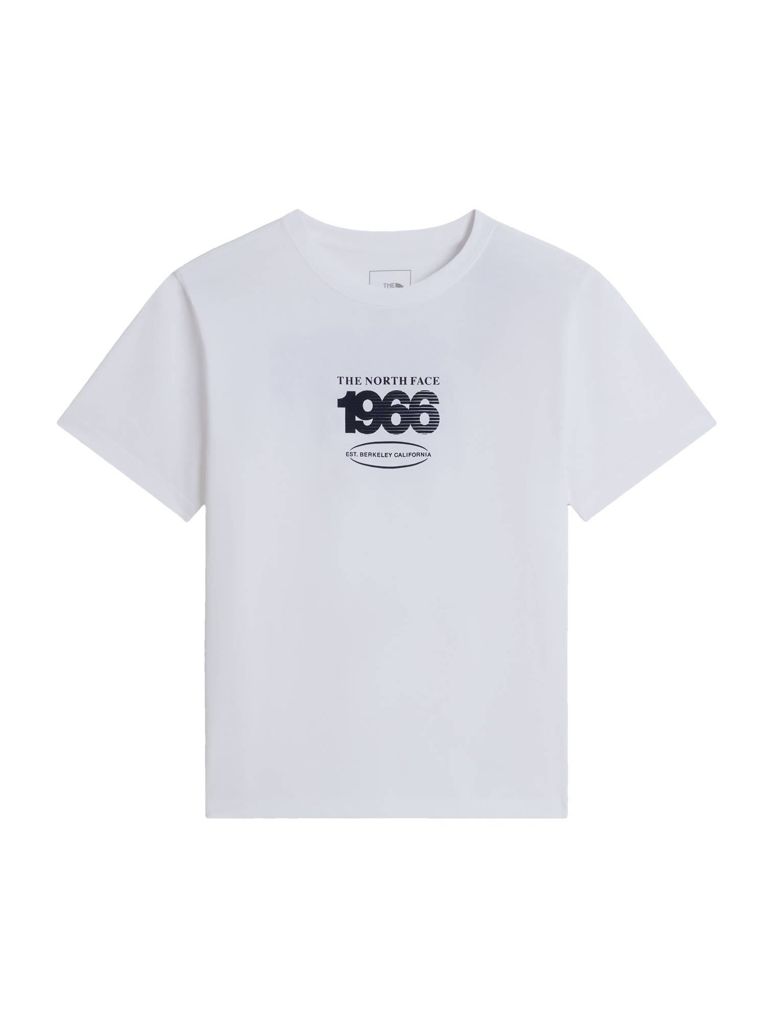 THE NORTH FACE Tricou Teen Track albastru noapte / alb