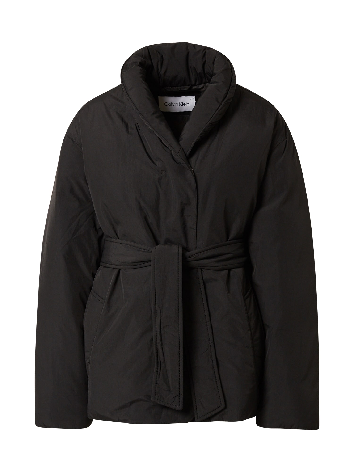 Calvin Klein Zimska jakna  črna