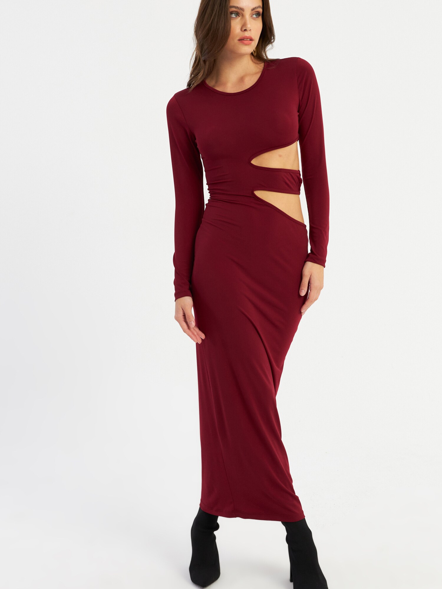 Cool & Sexy Rochie  roșu carmin