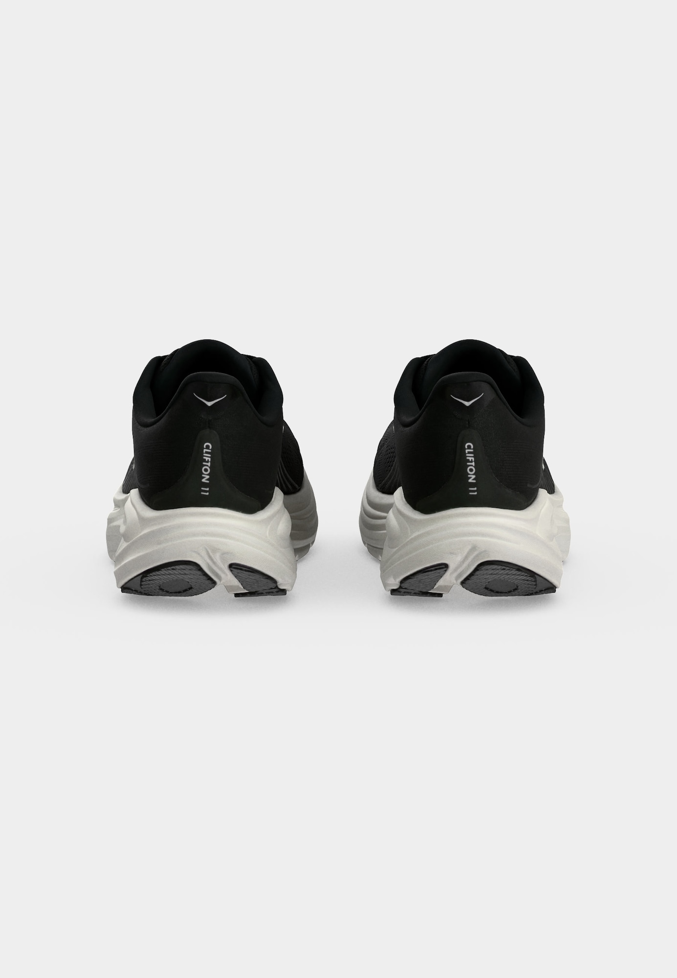 HOKA Zapatillas de running 'Clifton 11' negro / blanco – imagen 3
